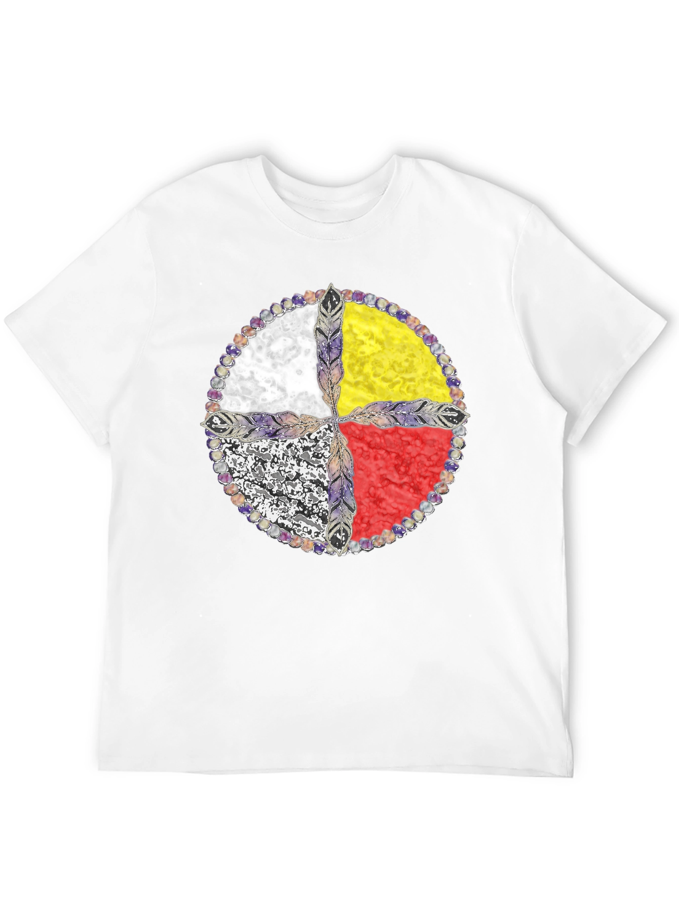 Medicine Wheel T-Shirt - Native American Design - 12