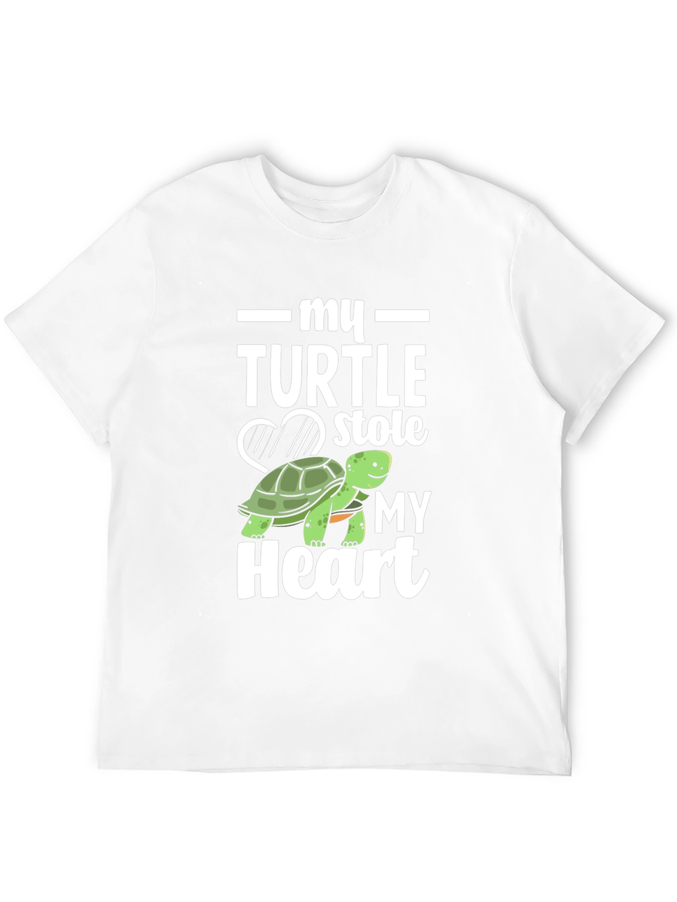 Black My Turtle Stole My Heart Graphic Tee view 12