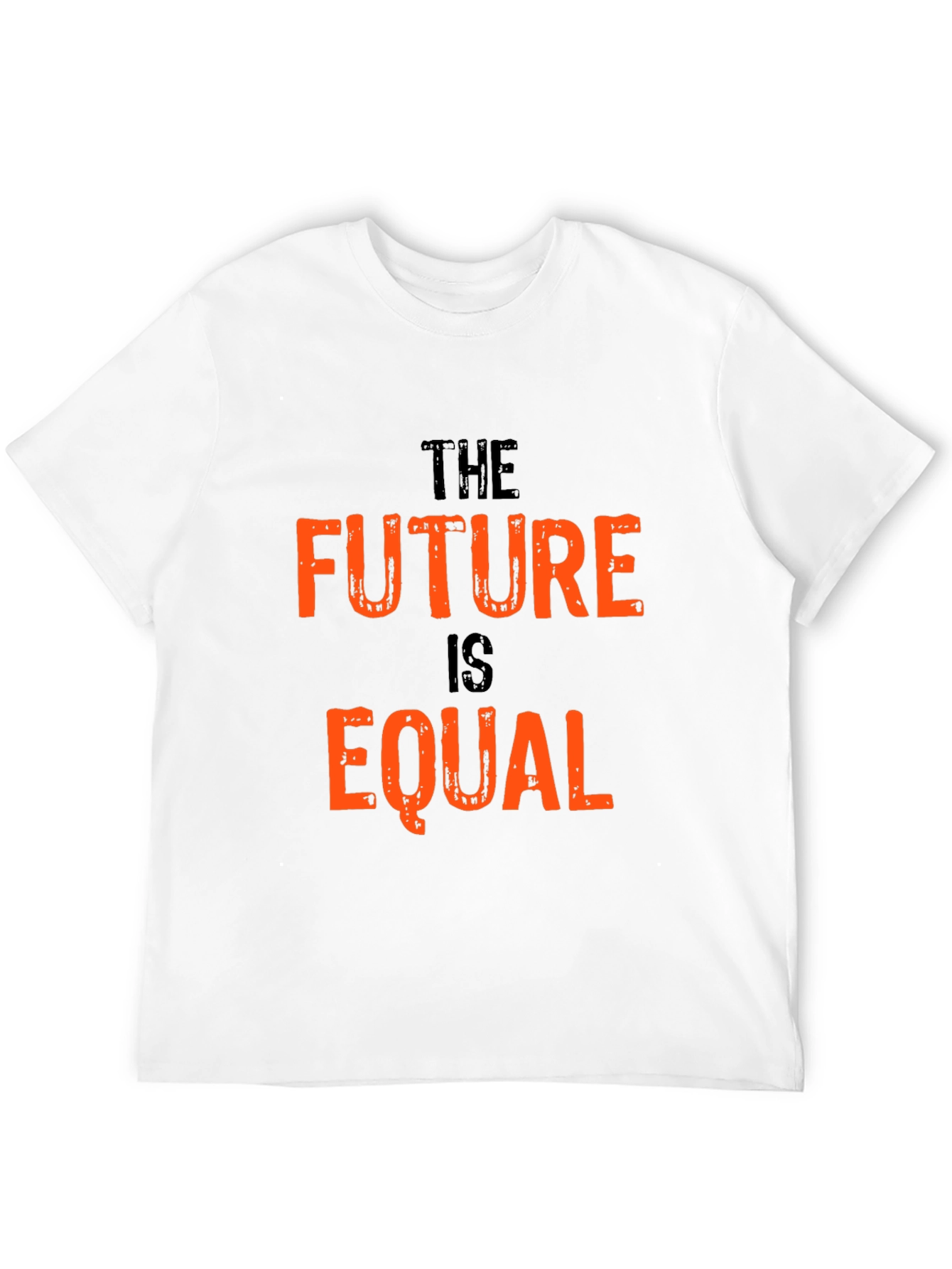 Black The Future Is Equal Black Graphic Tee view 12