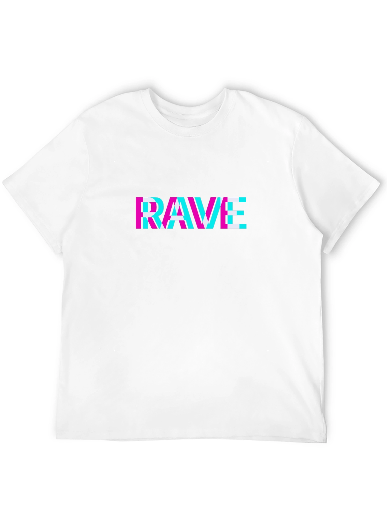 Rave Glitch T-Shirt - Funky Party Wear - 12