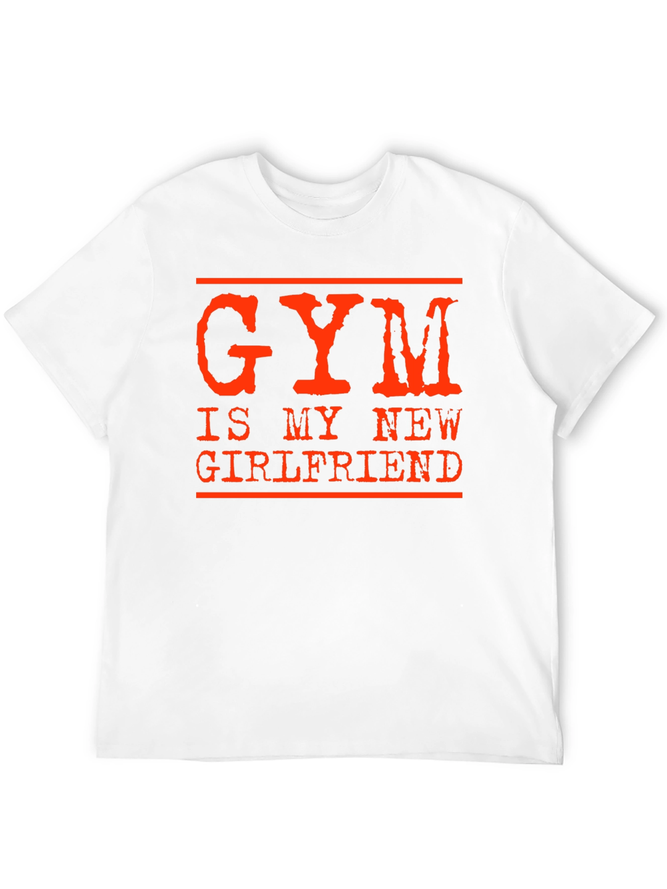 Black Gym is My New Girlfriend Graphic Tee view 12