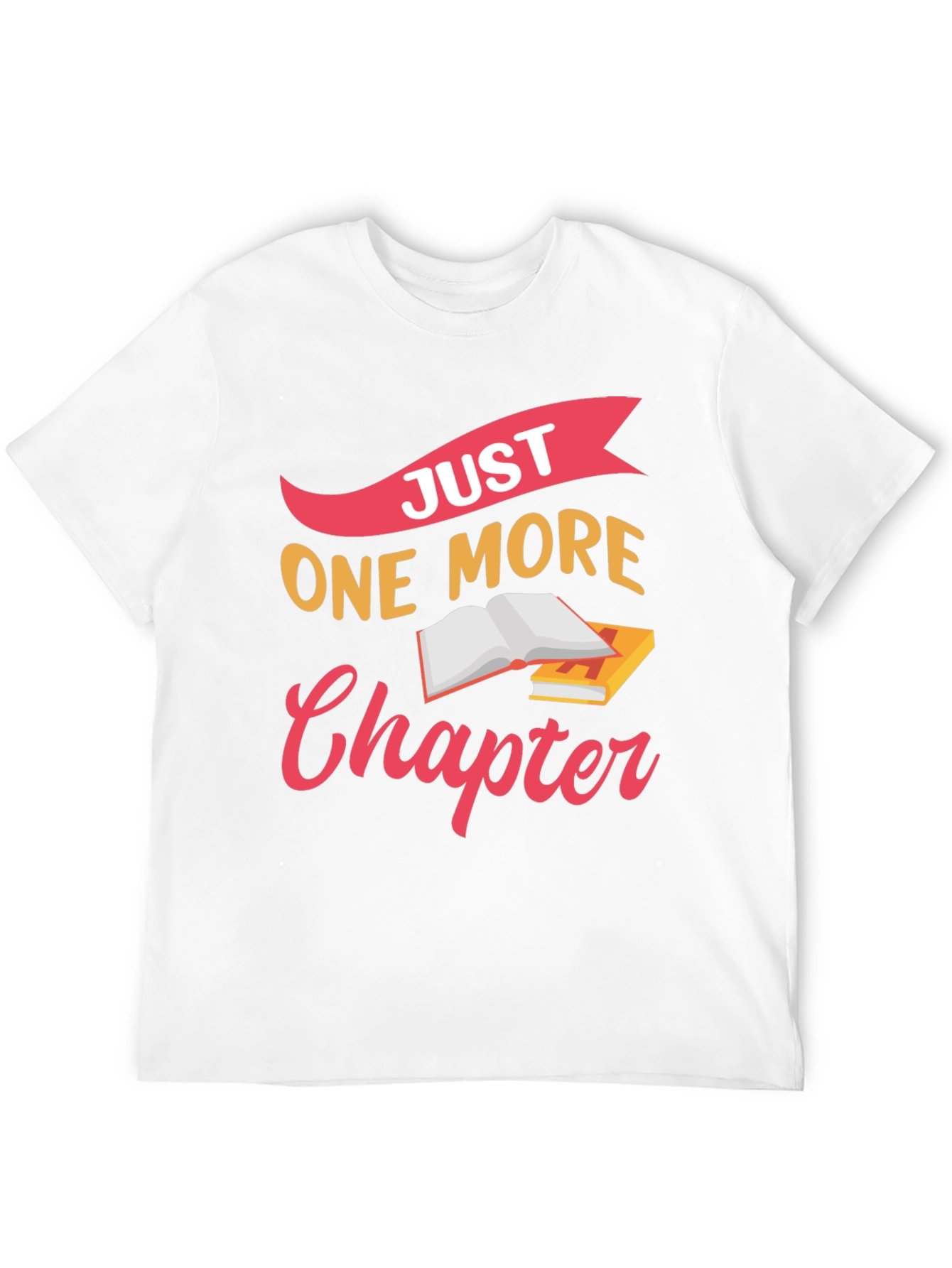 Black Just One More Chapter T-Shirt view 12