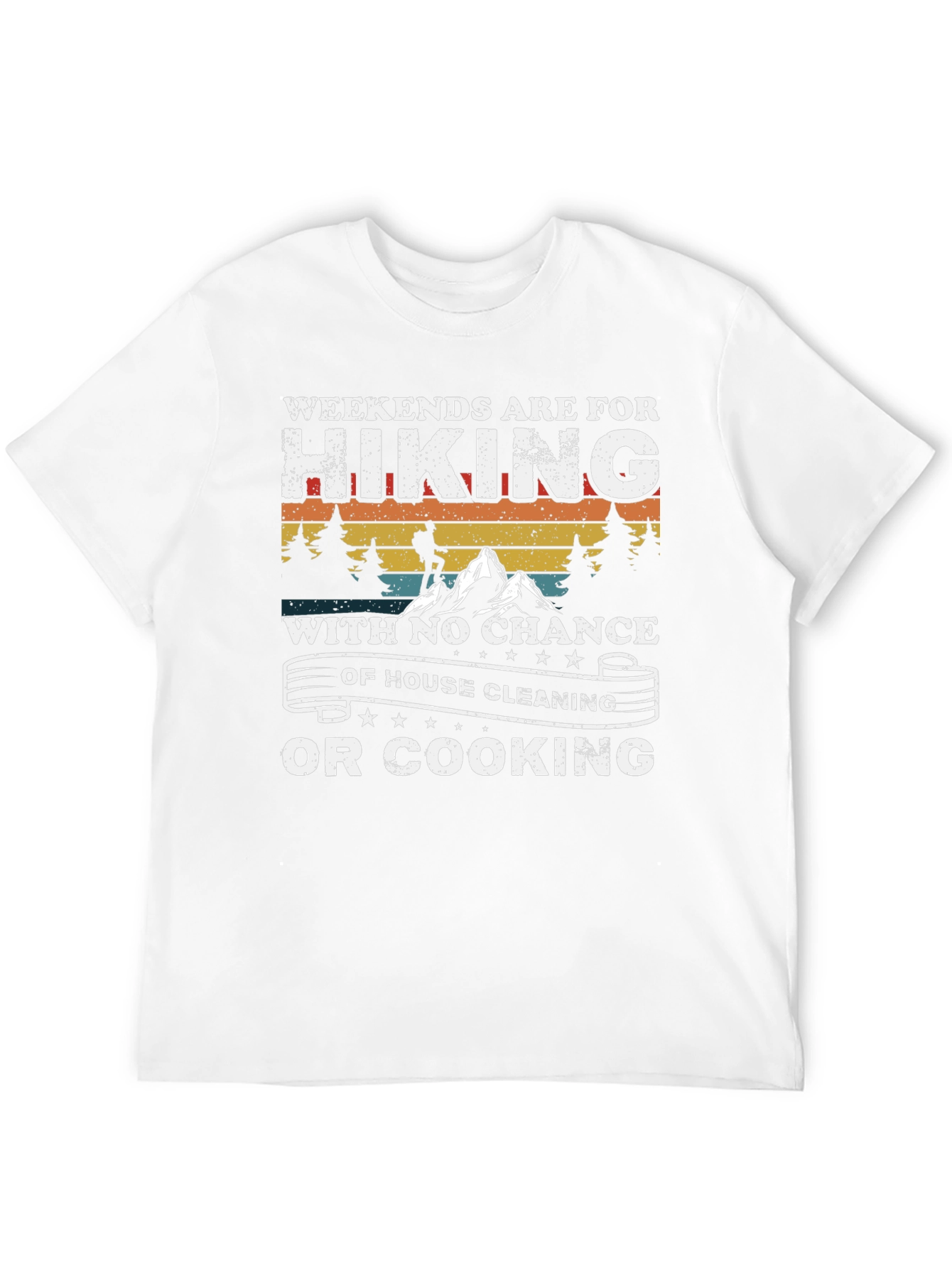 Black Weekend Hiking Graphic Tee view 12