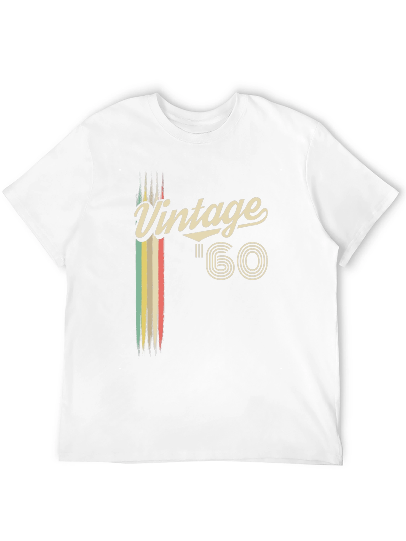 Black Vintage 60 T-Shirt - Retro Style view 12