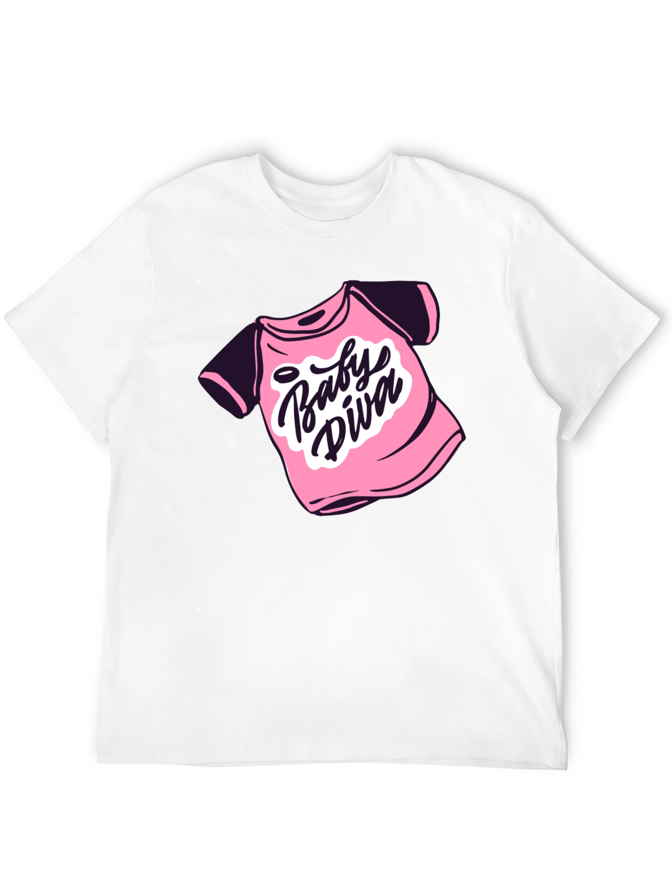 Baby Diva Graphic Tee - Stylish & Comfortable - 12