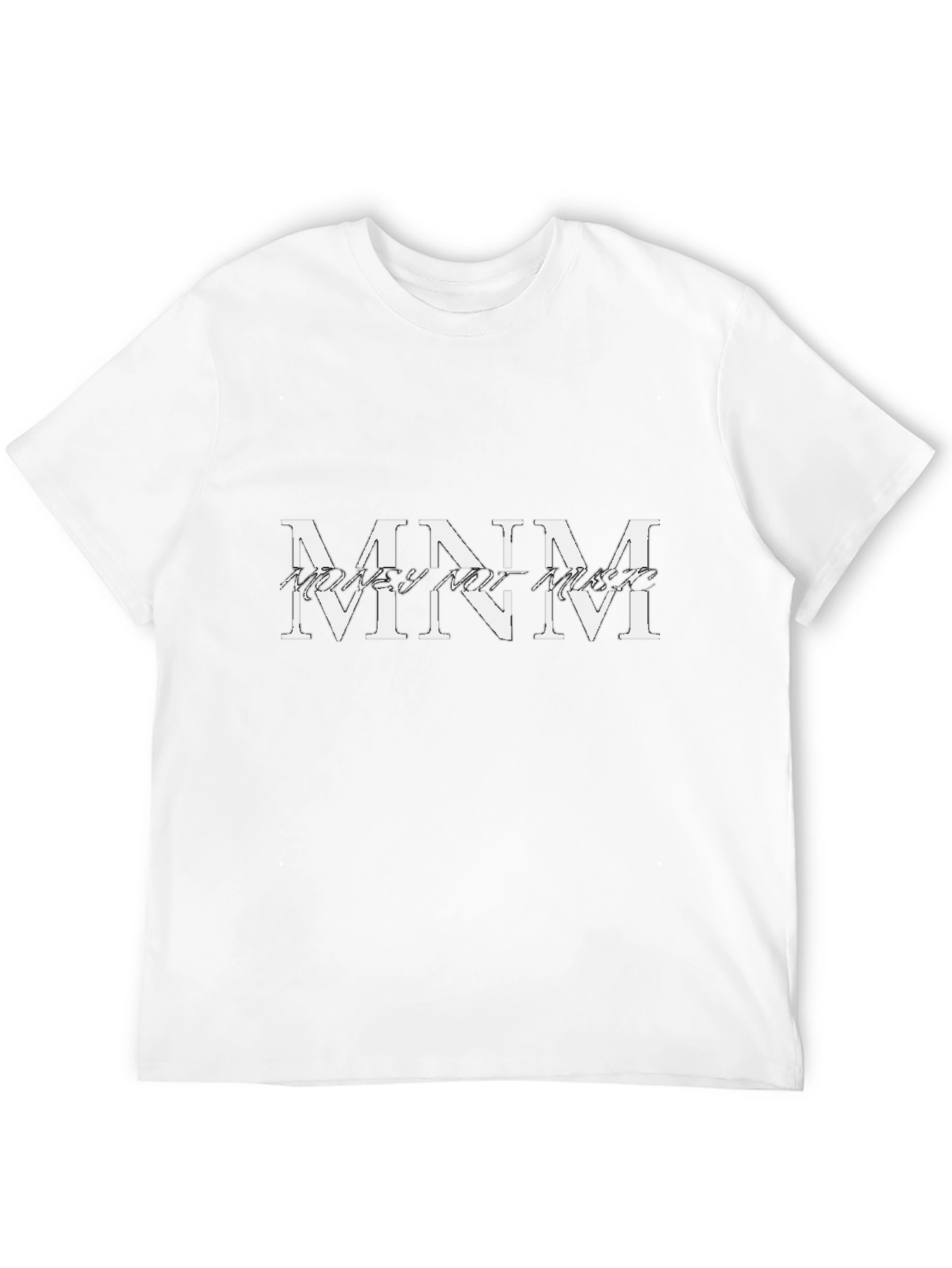Black MNM Money Not Music Black T-Shirt view 12