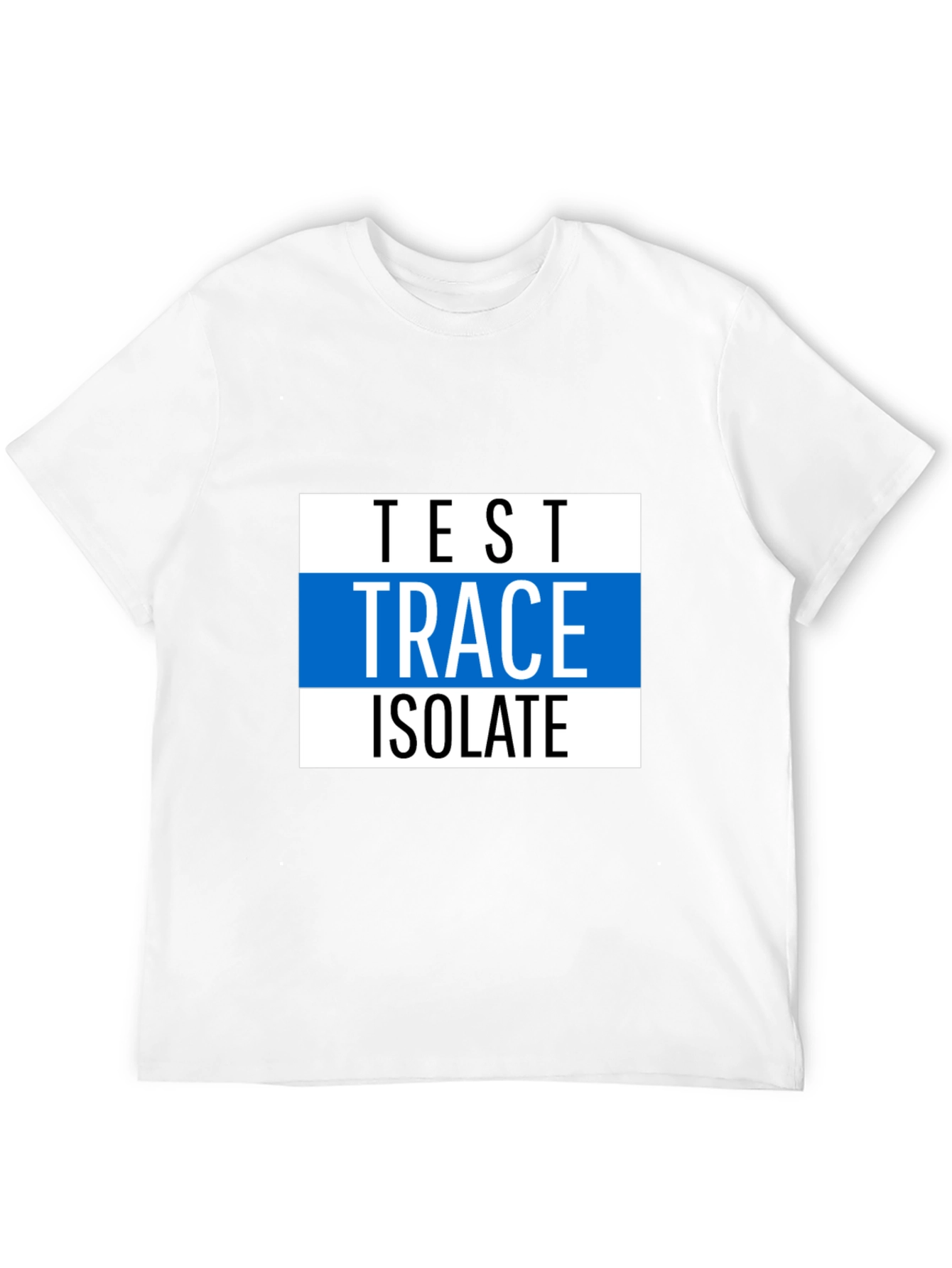Black Test Trace Isolate Graphic Tee view 12