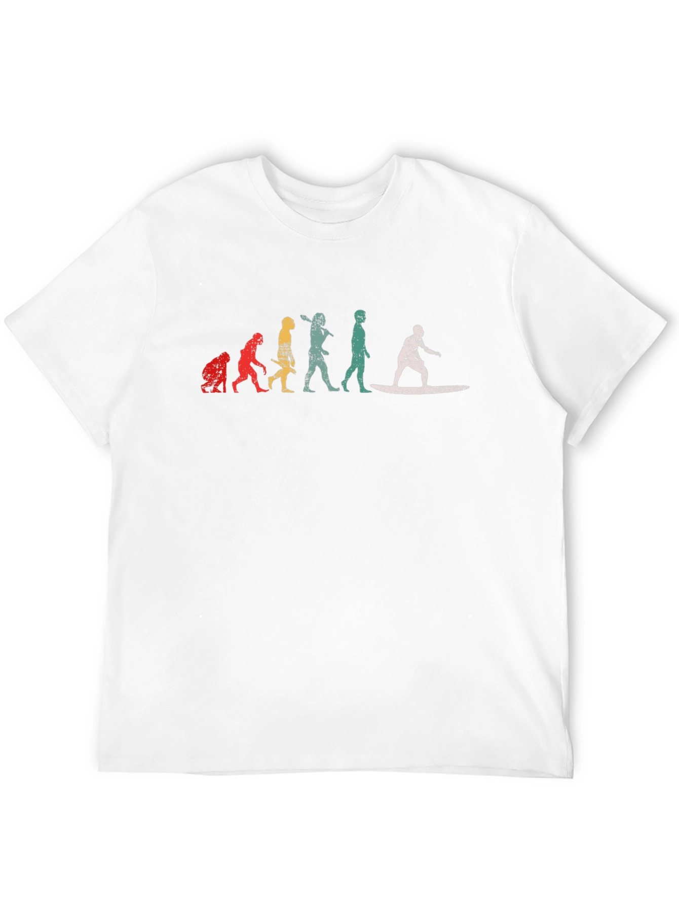 Black Evolution of Surfing T-Shirt view 12