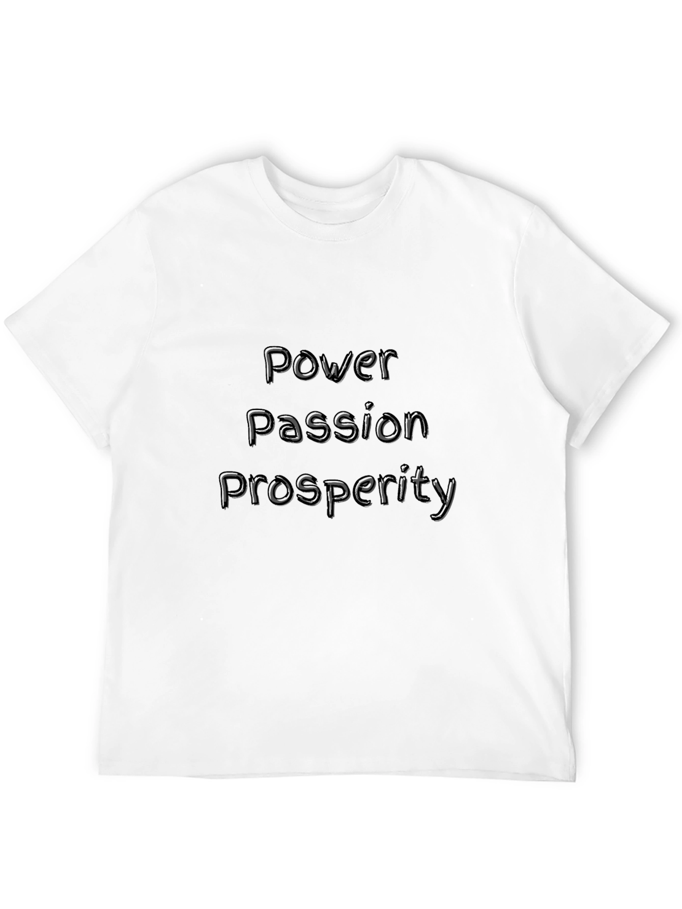 Black Power Passion Prosperity Black Tee view 12