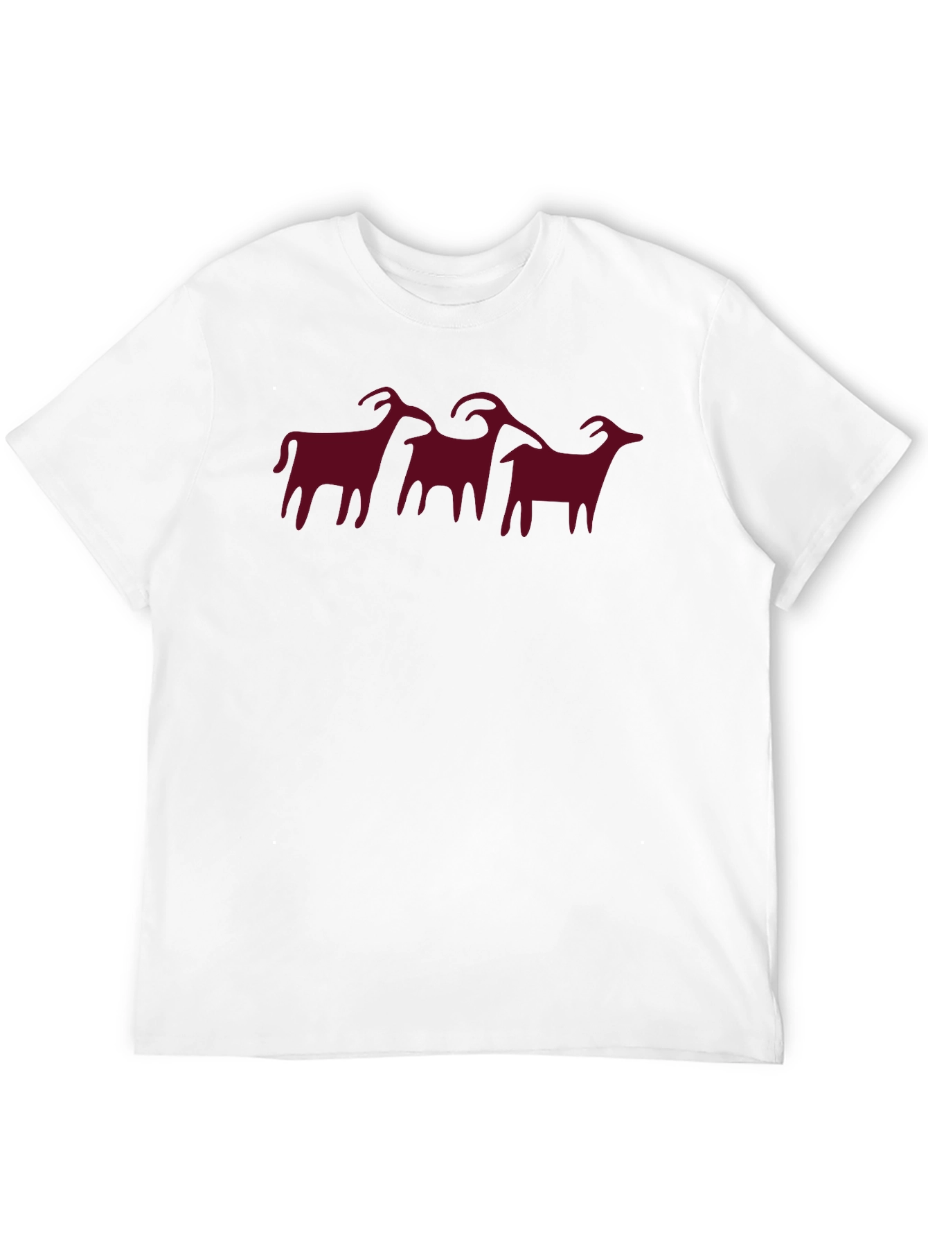 Black Cave Painting Graphic T-Shirt - Black view 12