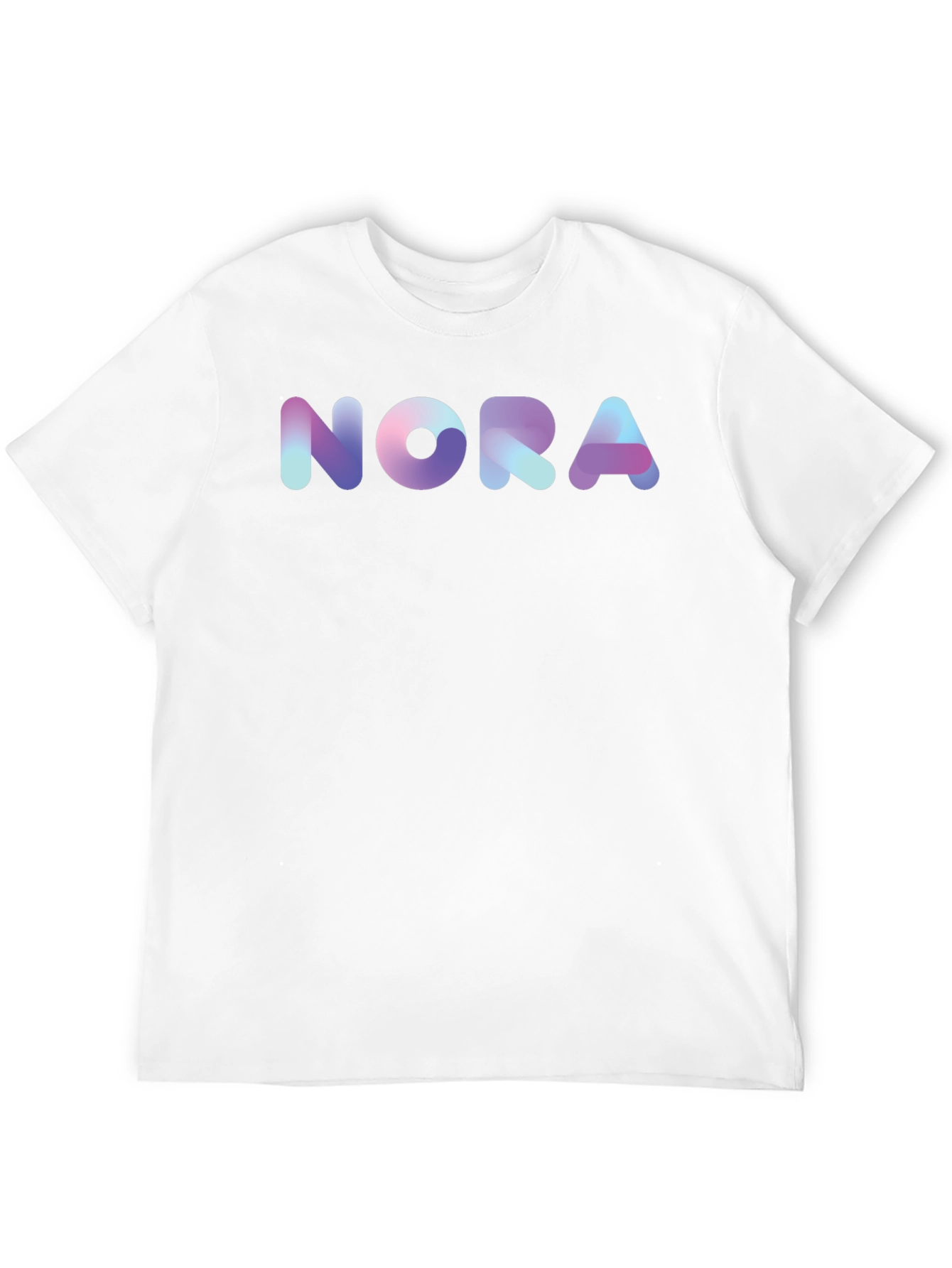 Nora Gradient Graphic Black T-Shirt - 12
