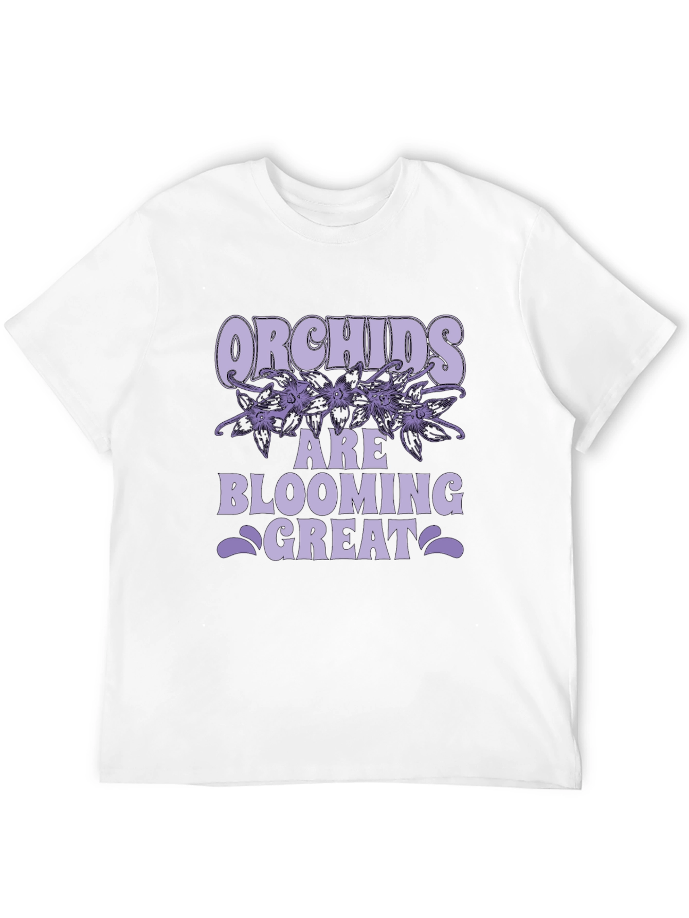 Black Orchids Are Blooming Great T-Shirt view 12