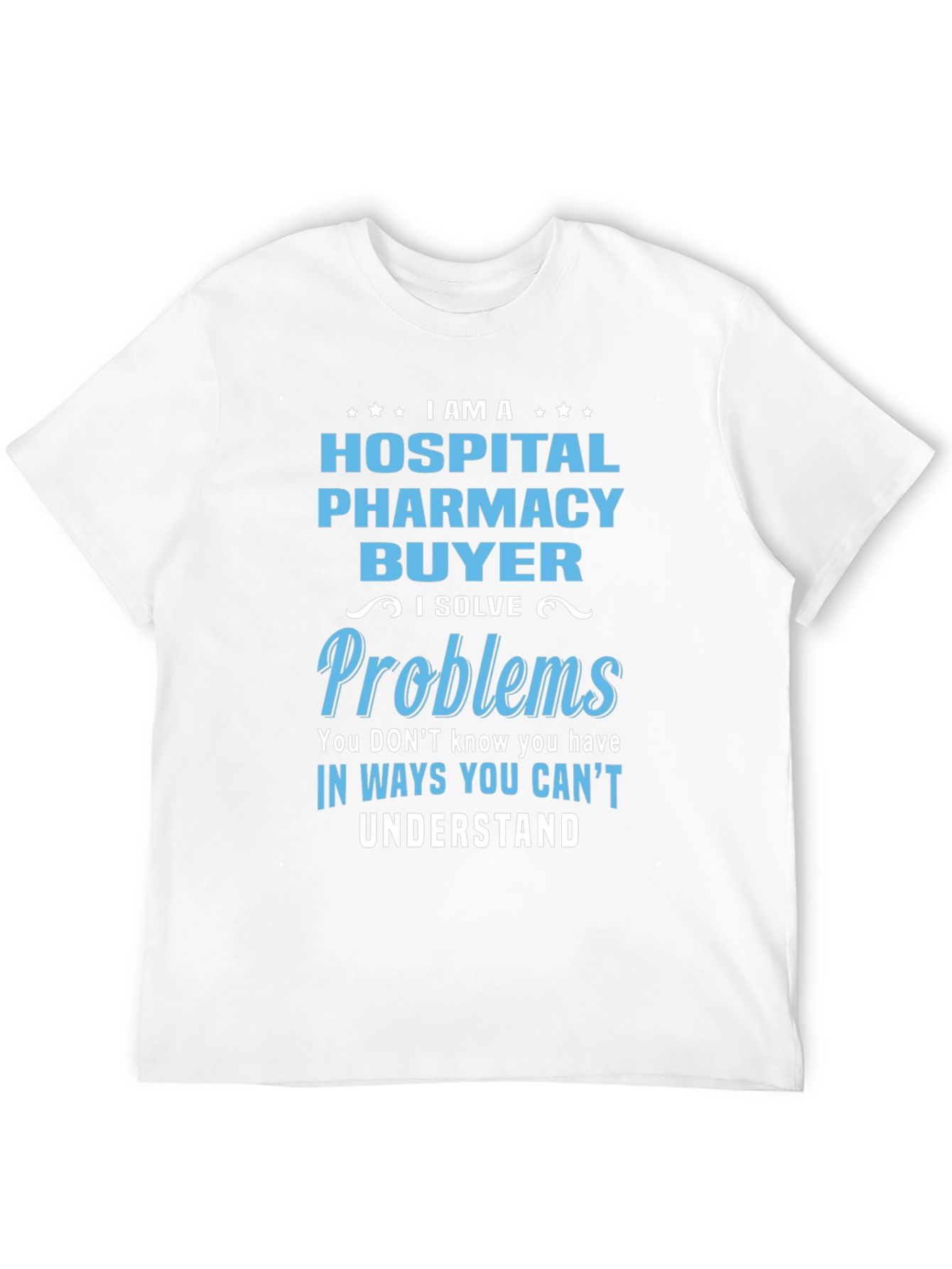 Black Hospital Pharmacy Buyer Graphic T-Shirt view 12