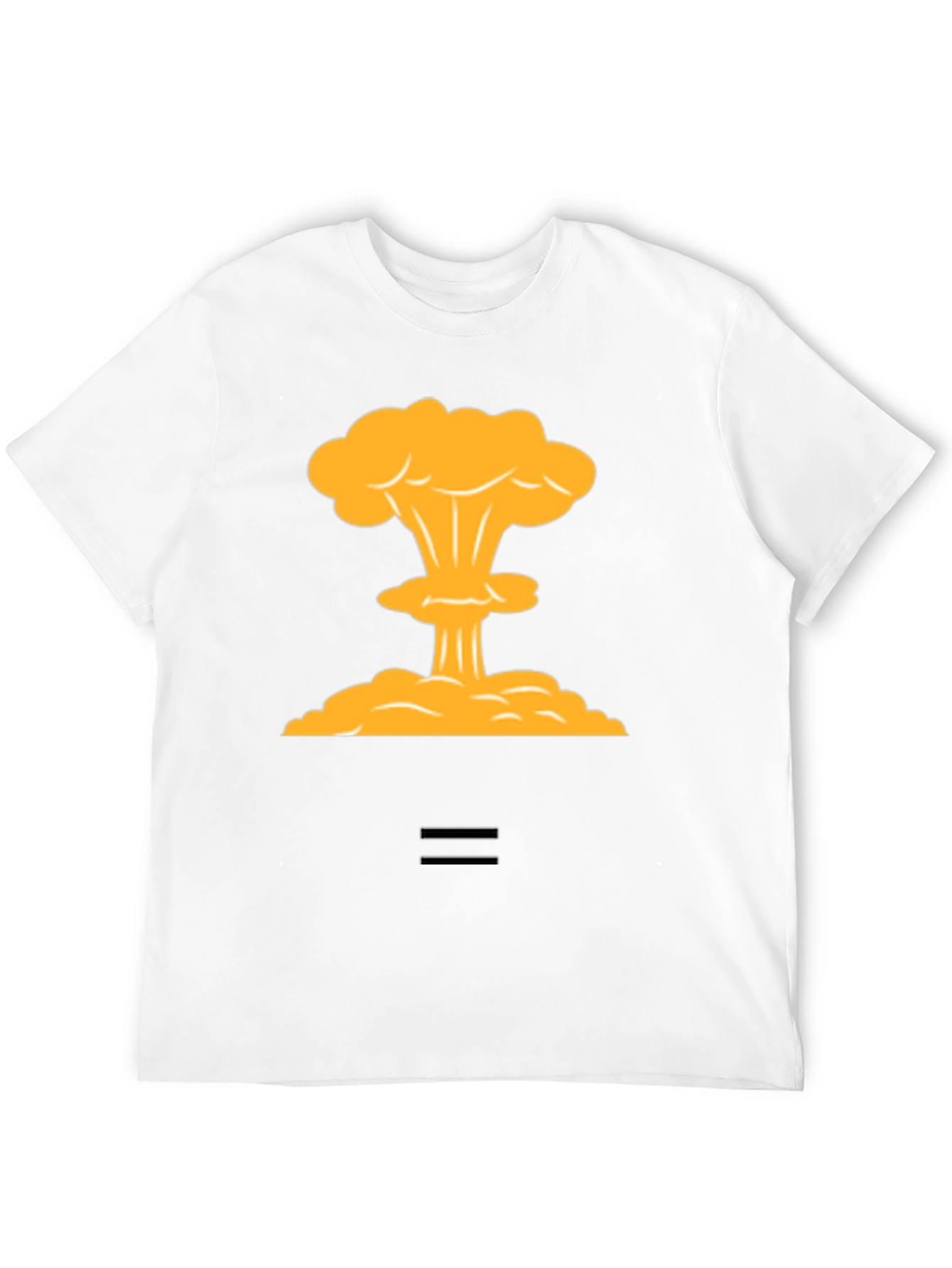 Black Atomic Blast Tee - Statement Graphic T-Shirt view 12