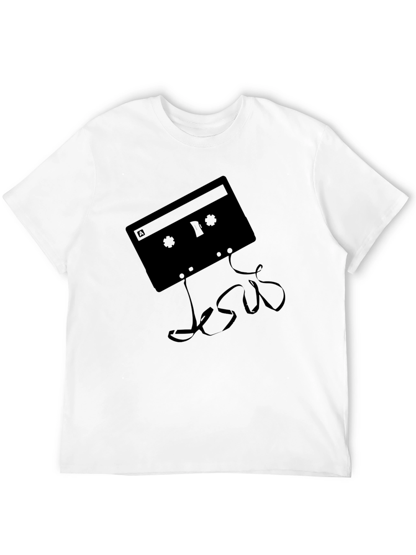 Retro Cassette Tape 'Jesus' T-Shirt - 12