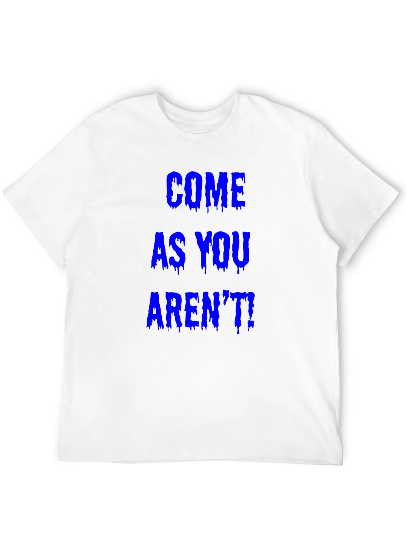 Black Come As You Aren't! Graphic Tee view 12