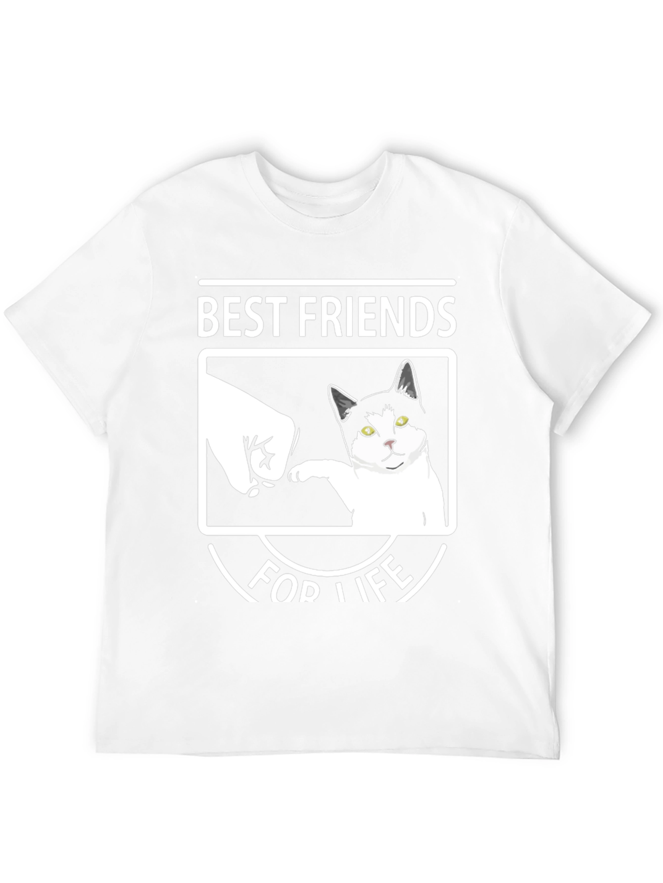 Black Best Friends For Life T-Shirt view 12