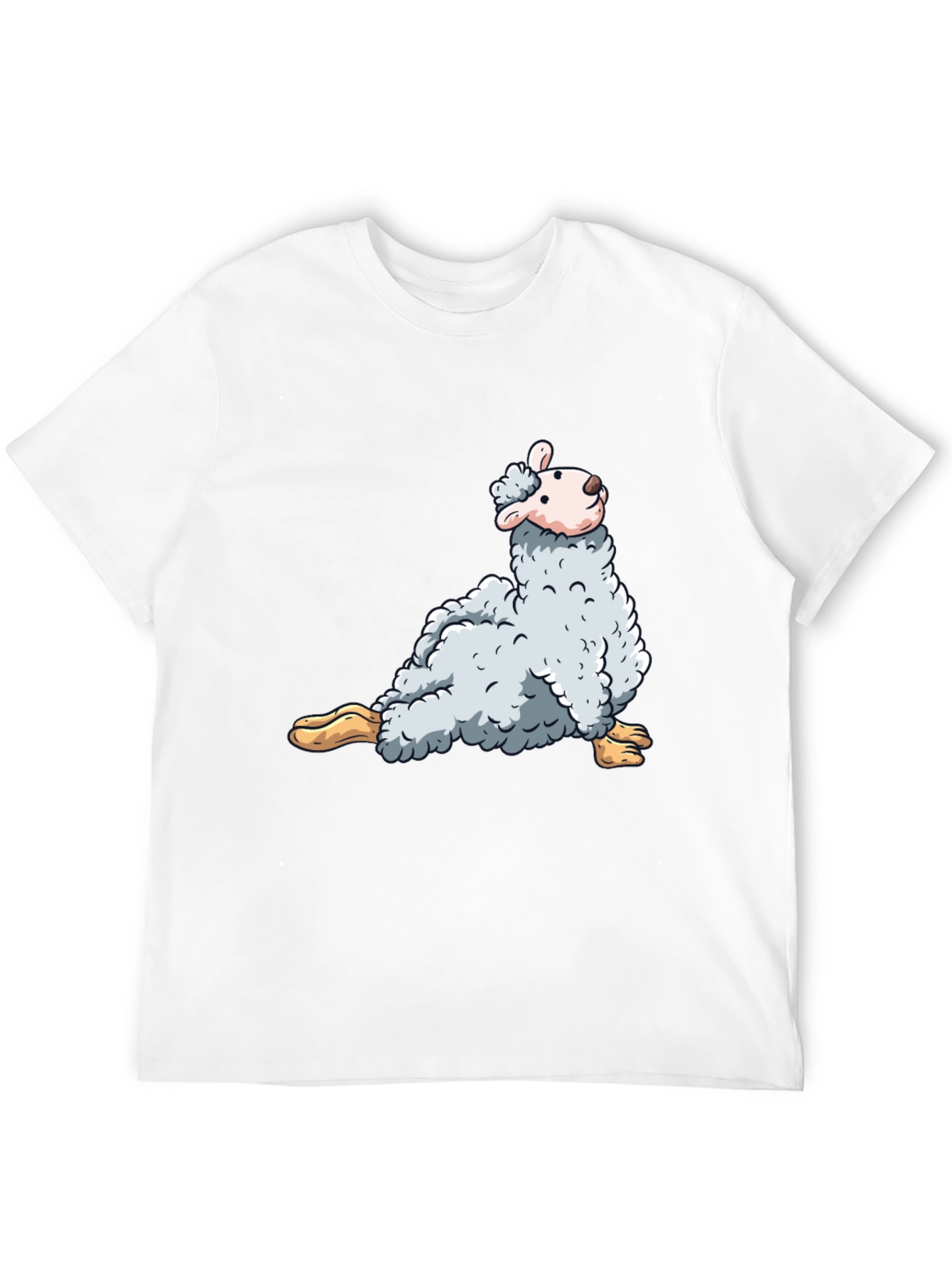 Black Llama Graphic T-Shirt - Soft Cotton Tee view 12