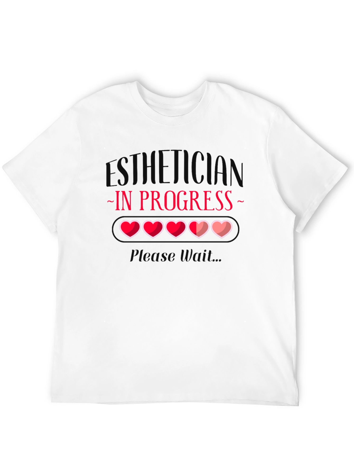 Black Esthetician In Progress T-Shirt view 12