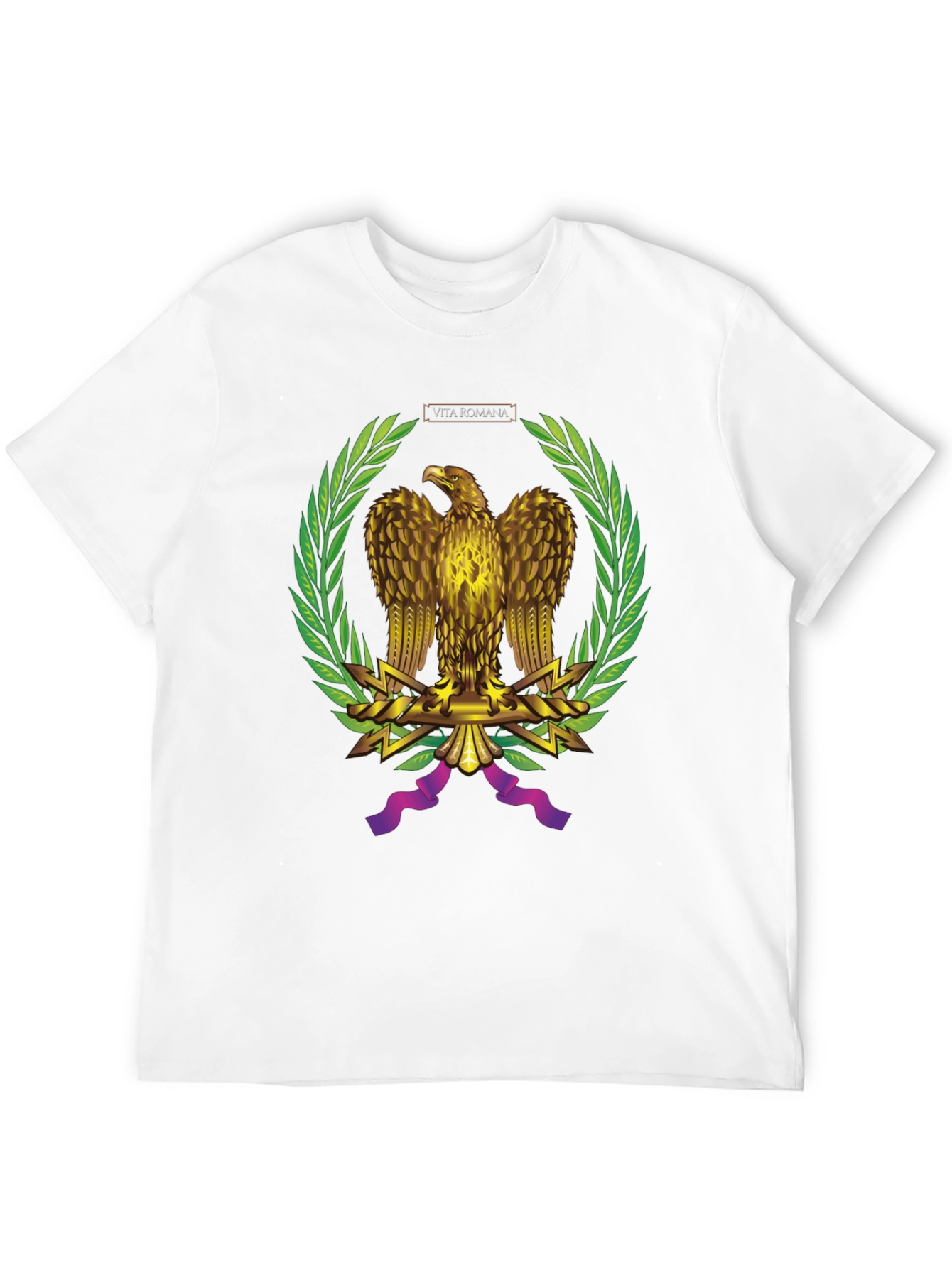 Black Vita Romana Eagle Graphic Tee view 12