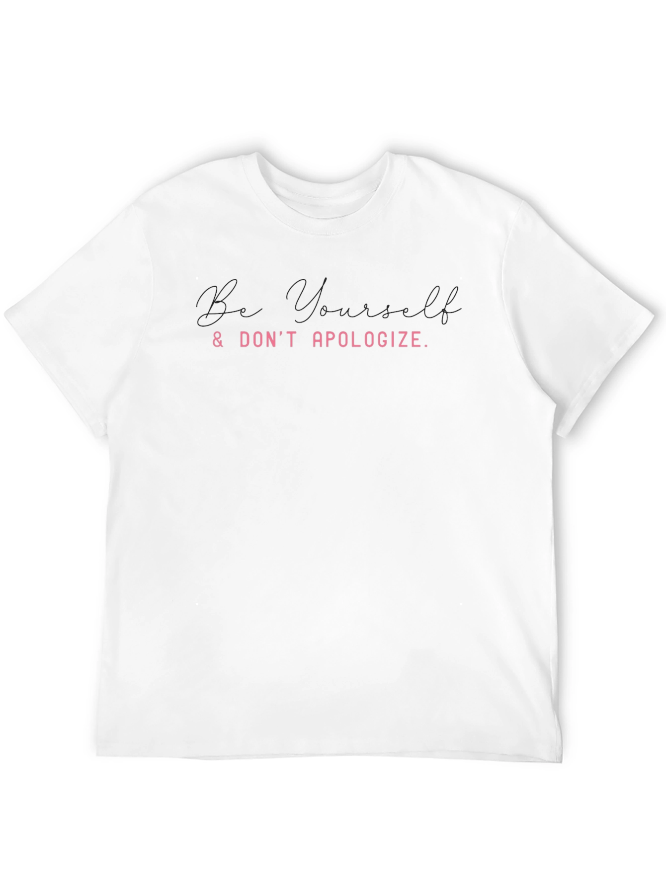 Be Yourself Graphic Tee - Black - 12