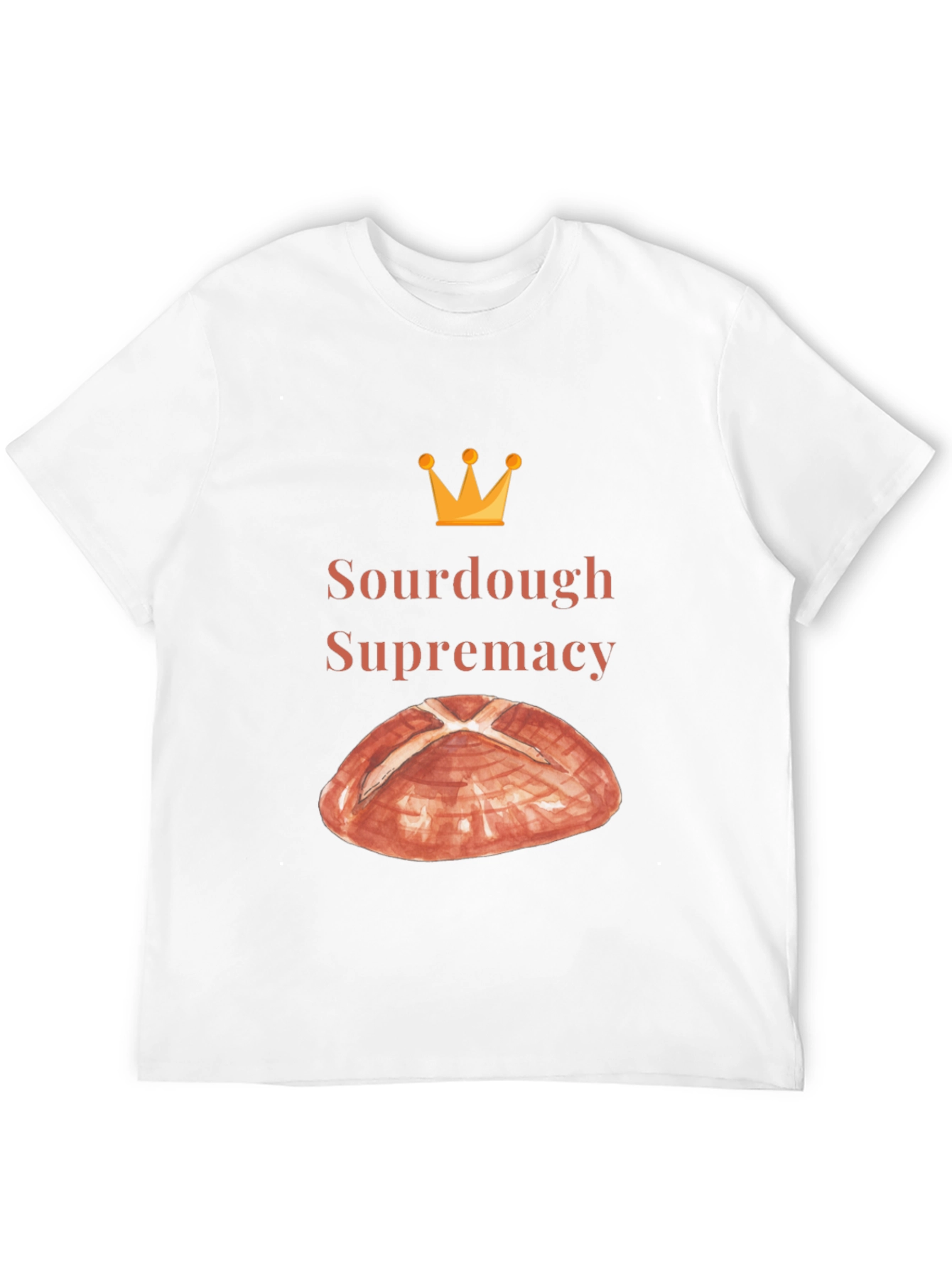 Black Sourdough Supremacy Tee - Bread Lover's T-Shirt view 12
