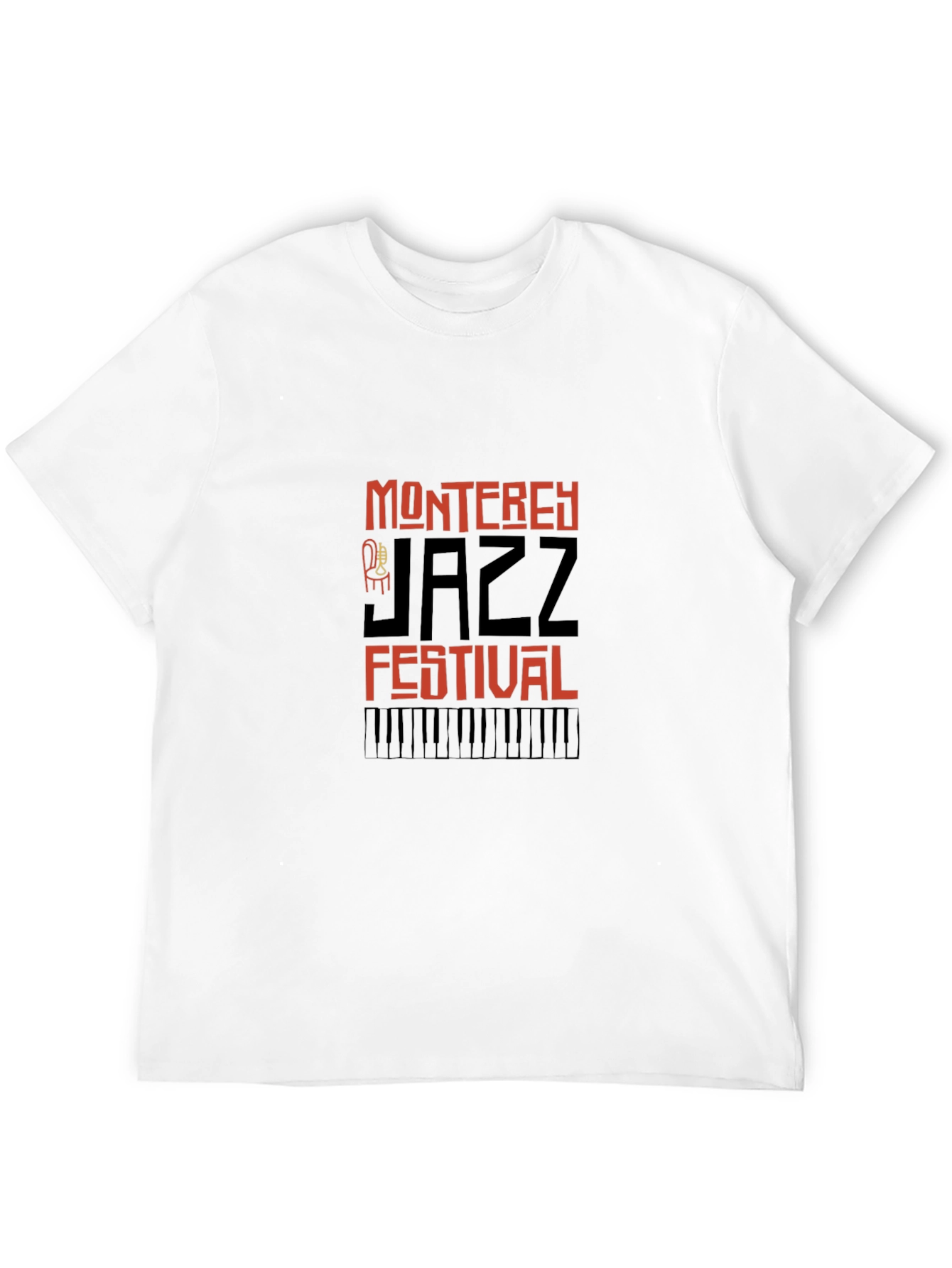 Black Monterey Jazz Festival Graphic T-Shirt view 12