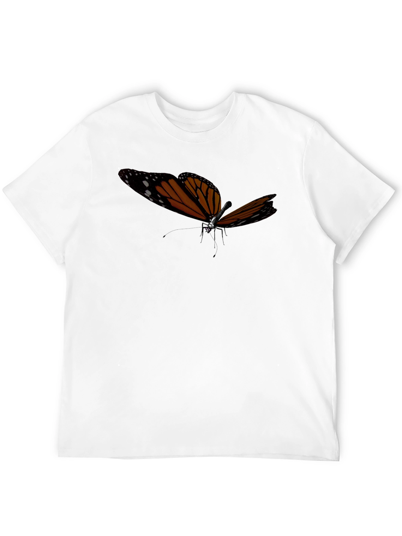 Black Butterfly Graphic Tee - Modern Casual Style view 12