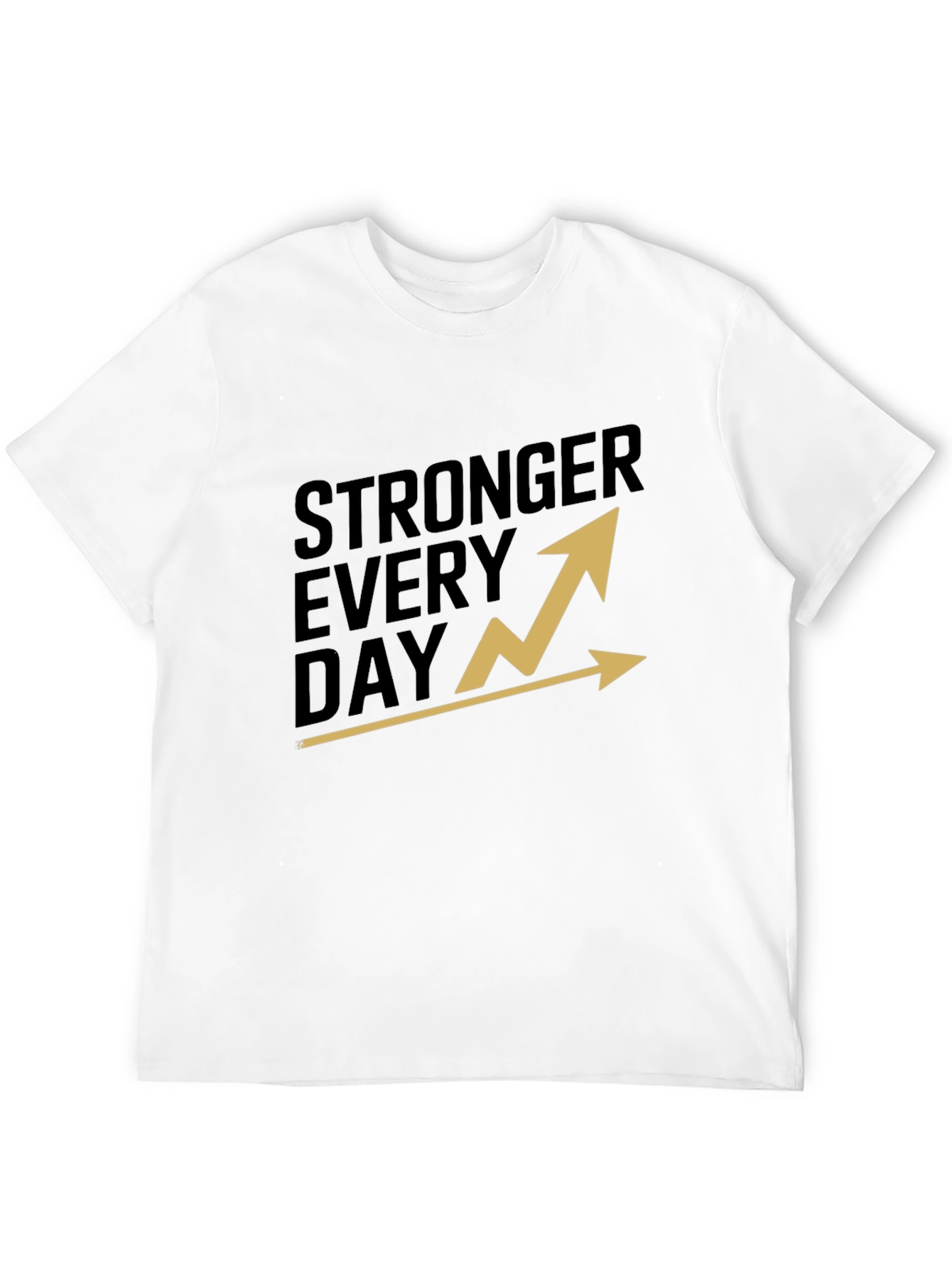 Black Stronger Every Day Graphic T-Shirt - Black view 12