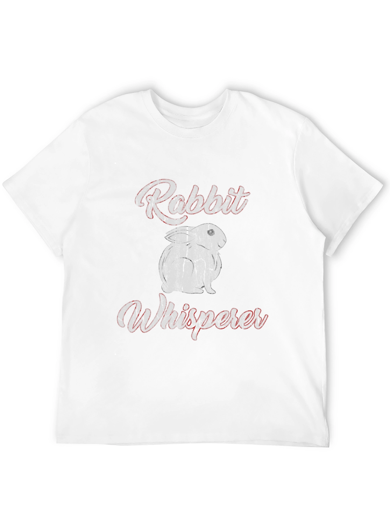 Black Rabbit Whisperer Graphic Tee - Unisex Soft Cotton T-Shirt view 12