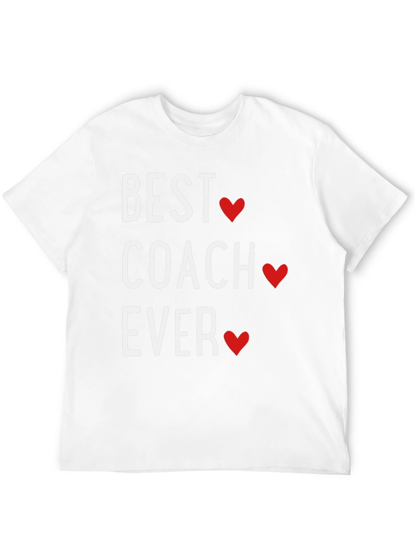 Black Best Coach Ever T-Shirt view 12