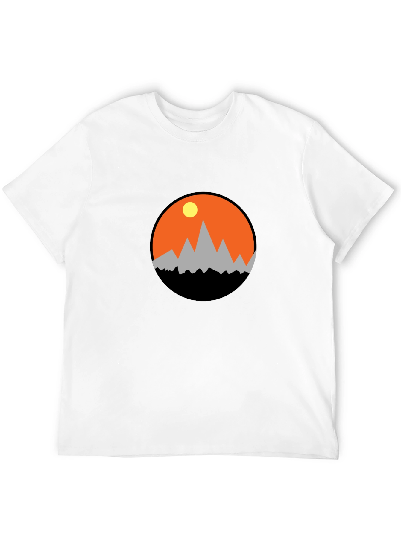 Black Mountain Sunset Graphic Tee - Adventure Awaits! view 12