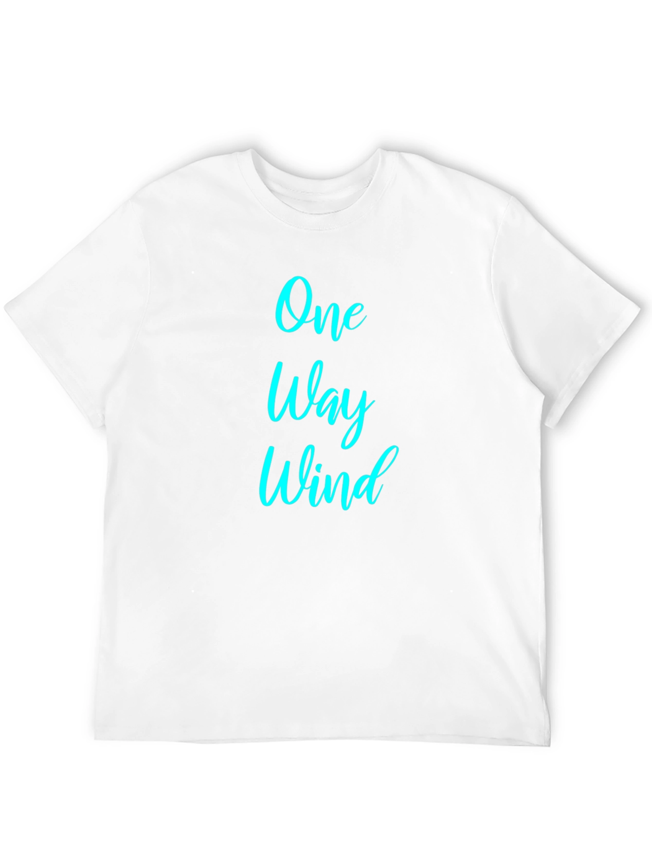 Black One Way Wind Graphic Tee - Casual Comfort view 12