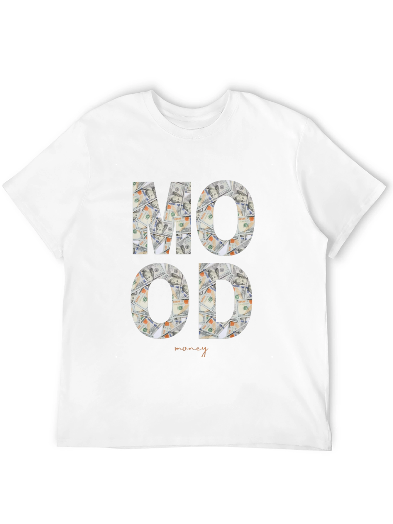 Black Money Mood Graphic Tee - Stylish & Unique view 12