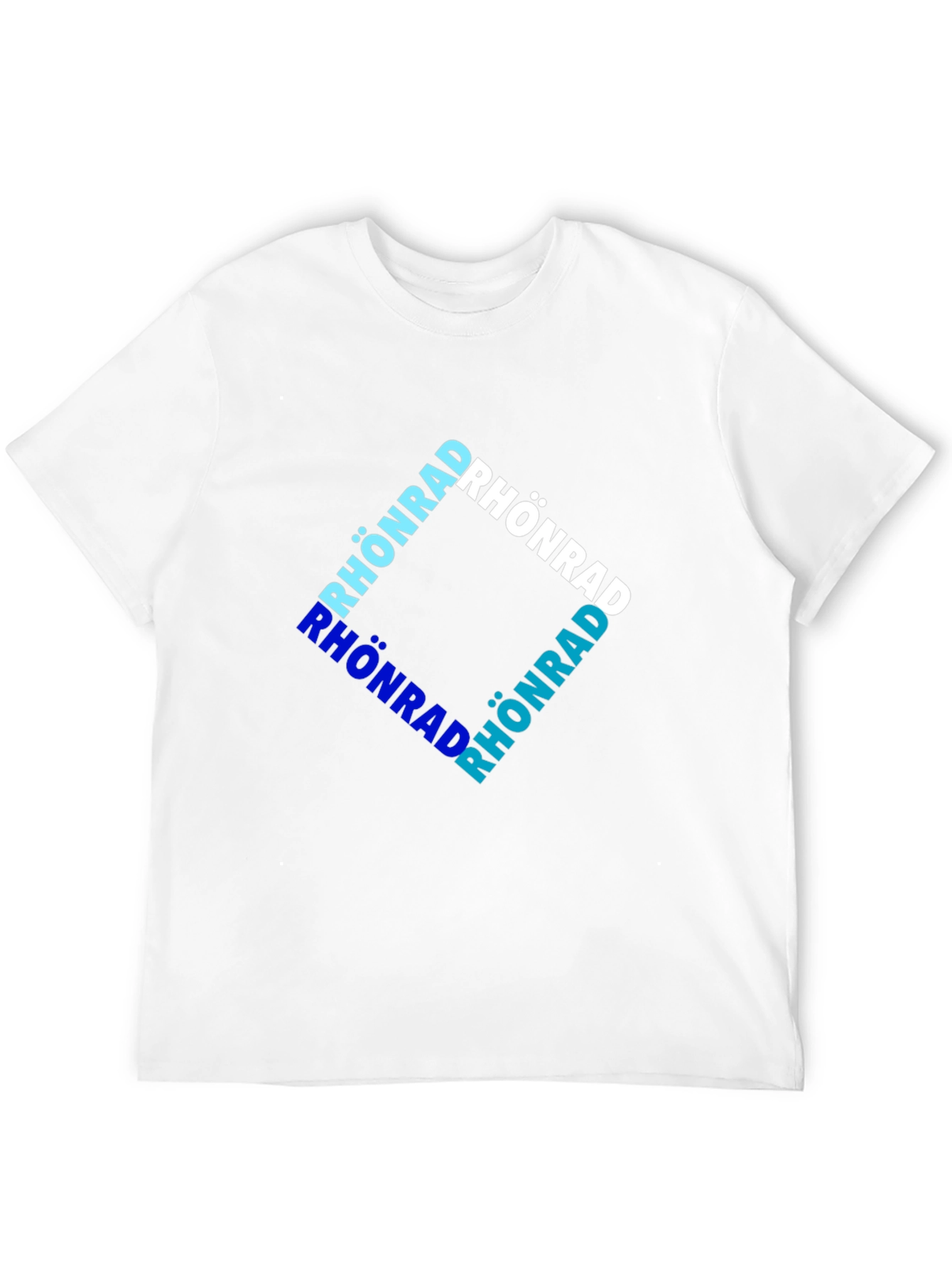 Black Rhönrad Graphic Tee - Black Cotton Blend Casual Wear view 12