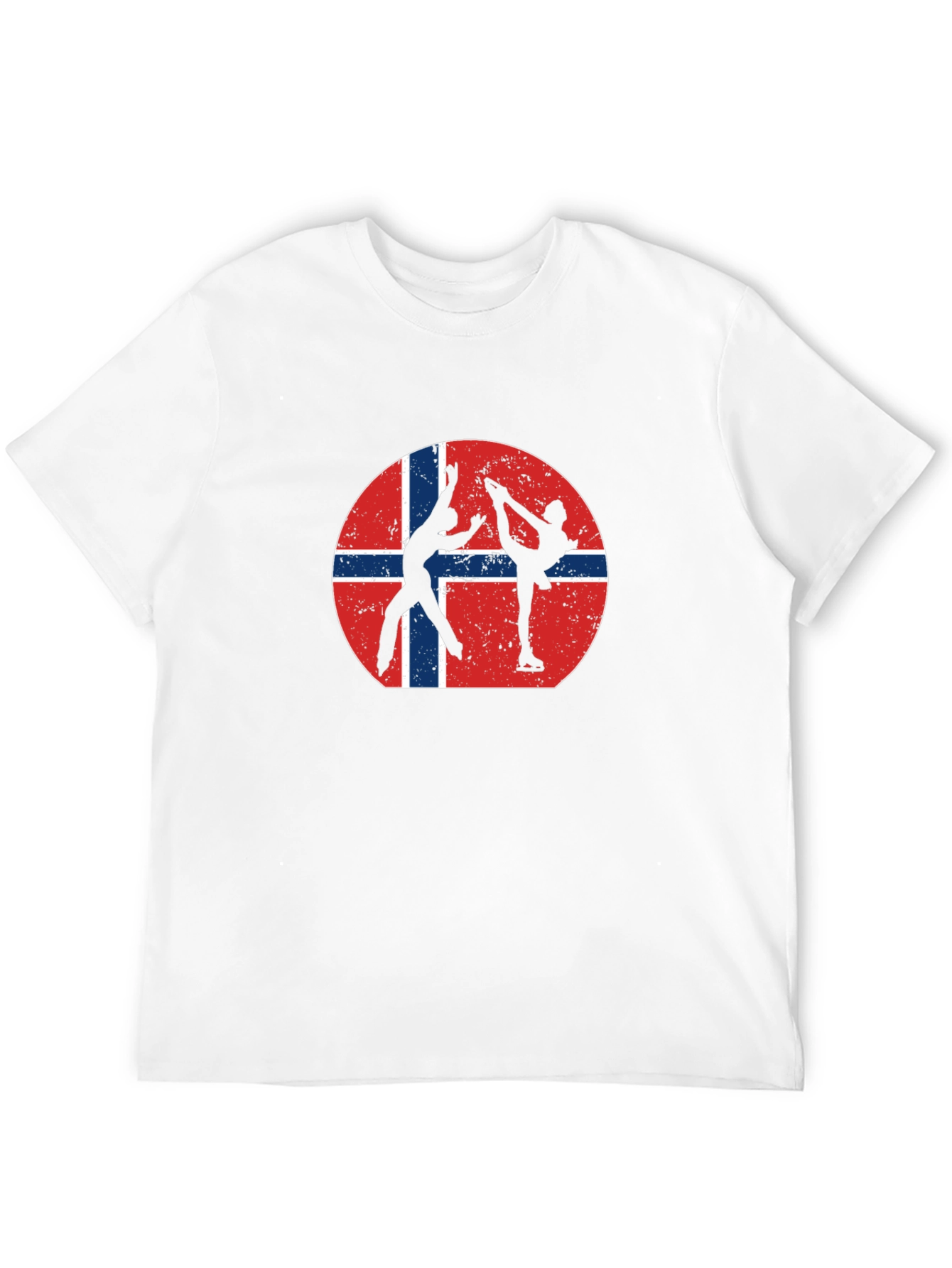 Black Norway Figure Skating T-Shirt view 12