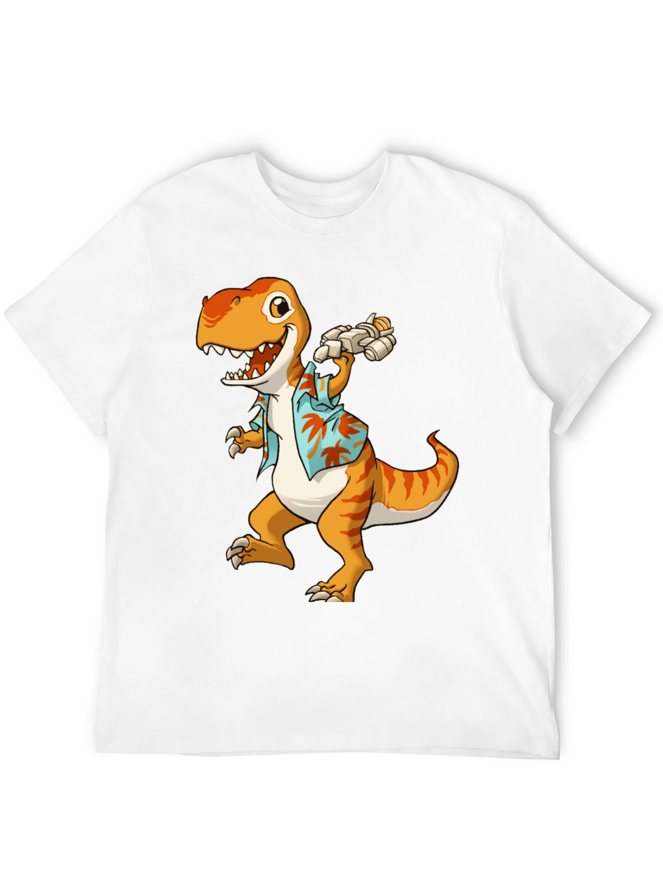 Black Dino Summer T-Shirt: Jurassic Fun! view 12
