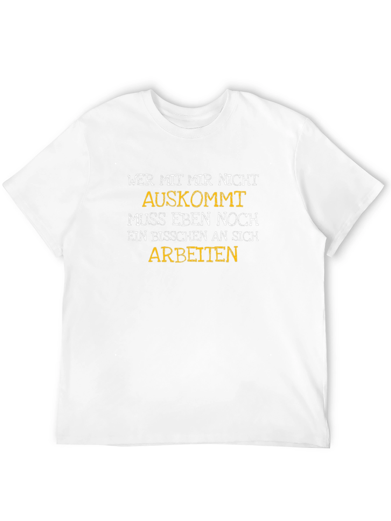 Black Black T-Shirt with German Text view 12