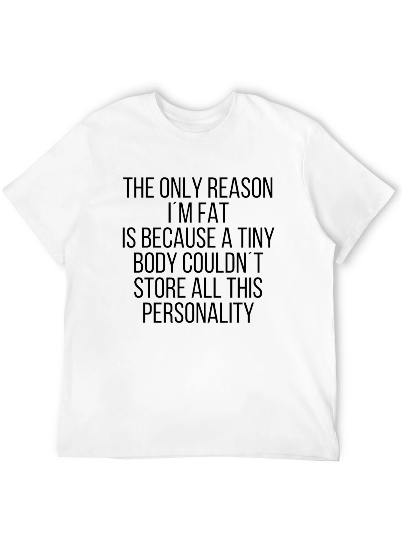 Black Funny Personality T-Shirt view 12