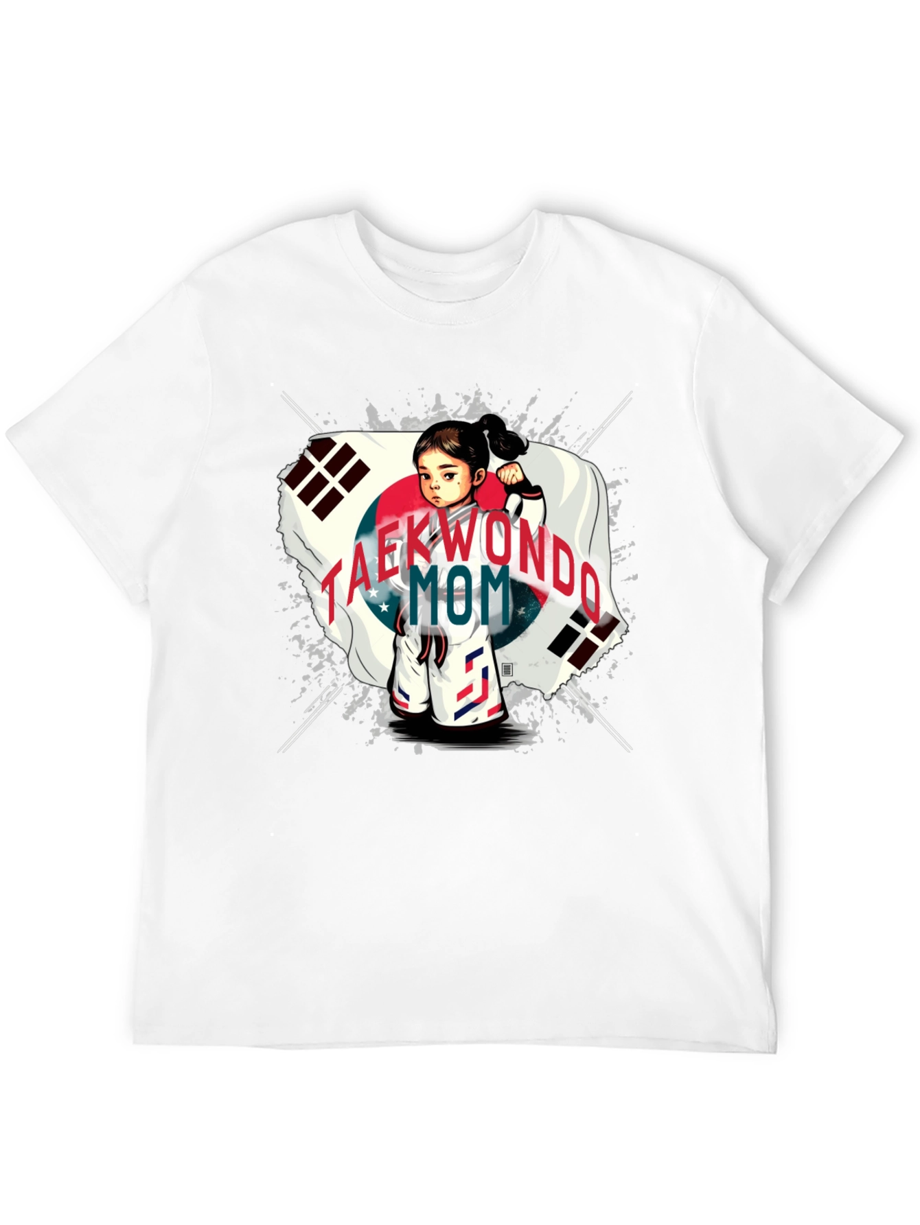 Black Taekwondo Mom Graphic Tee - Martial Arts Love! view 12