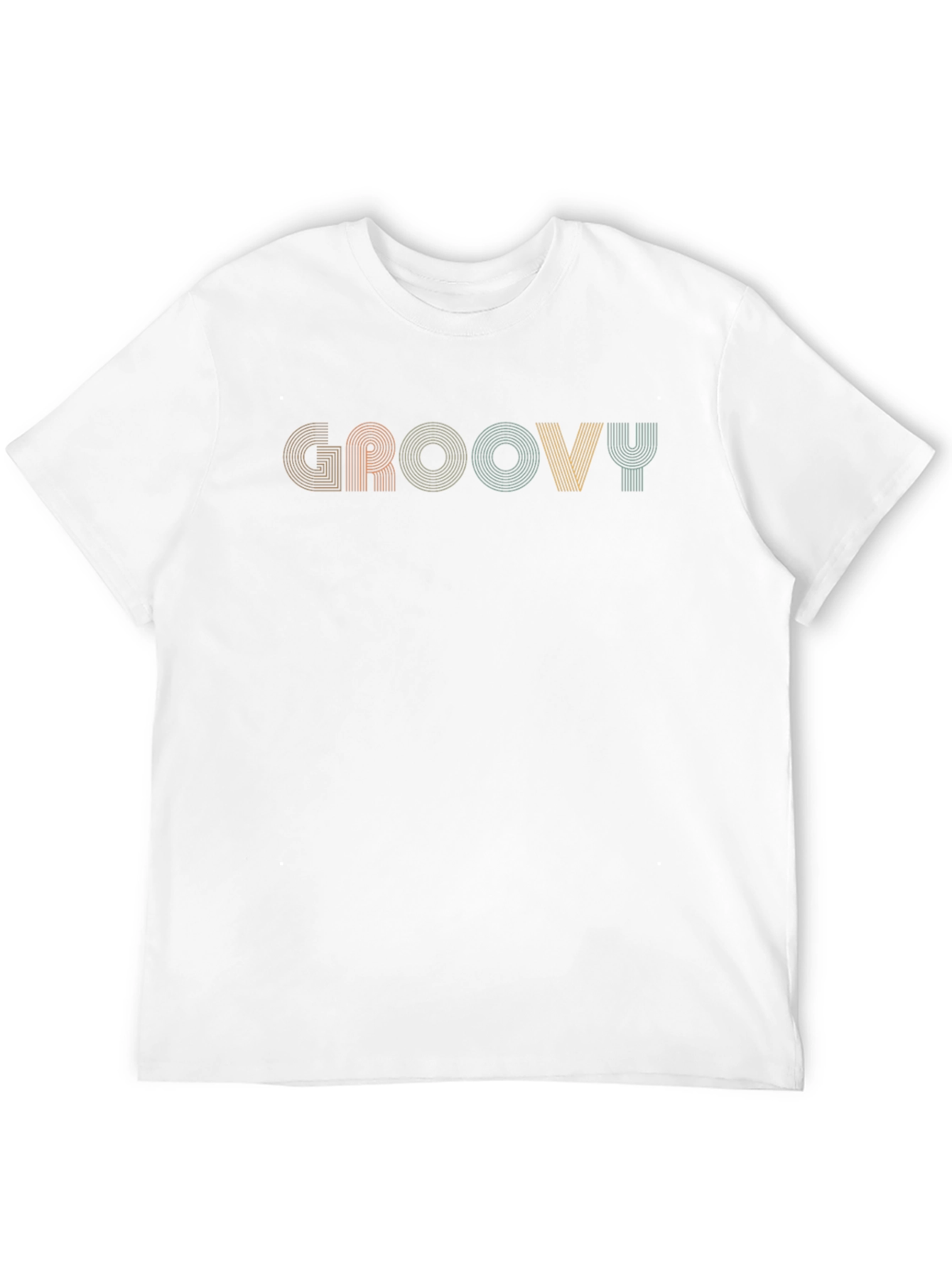 Black Retro Groovy T-Shirt - Vintage Style Tee view 12