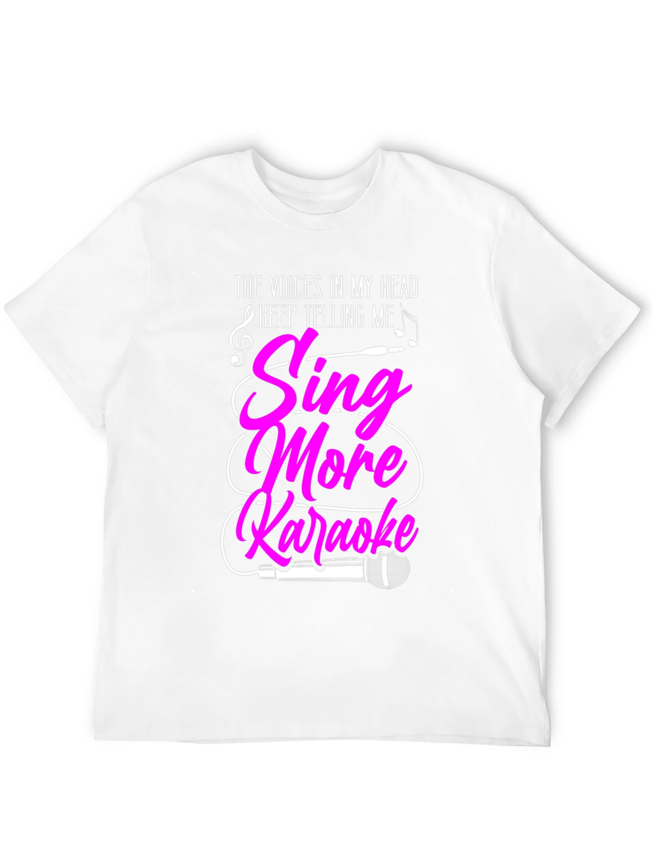 Black Sing More Karaoke Graphic T-Shirt view 12