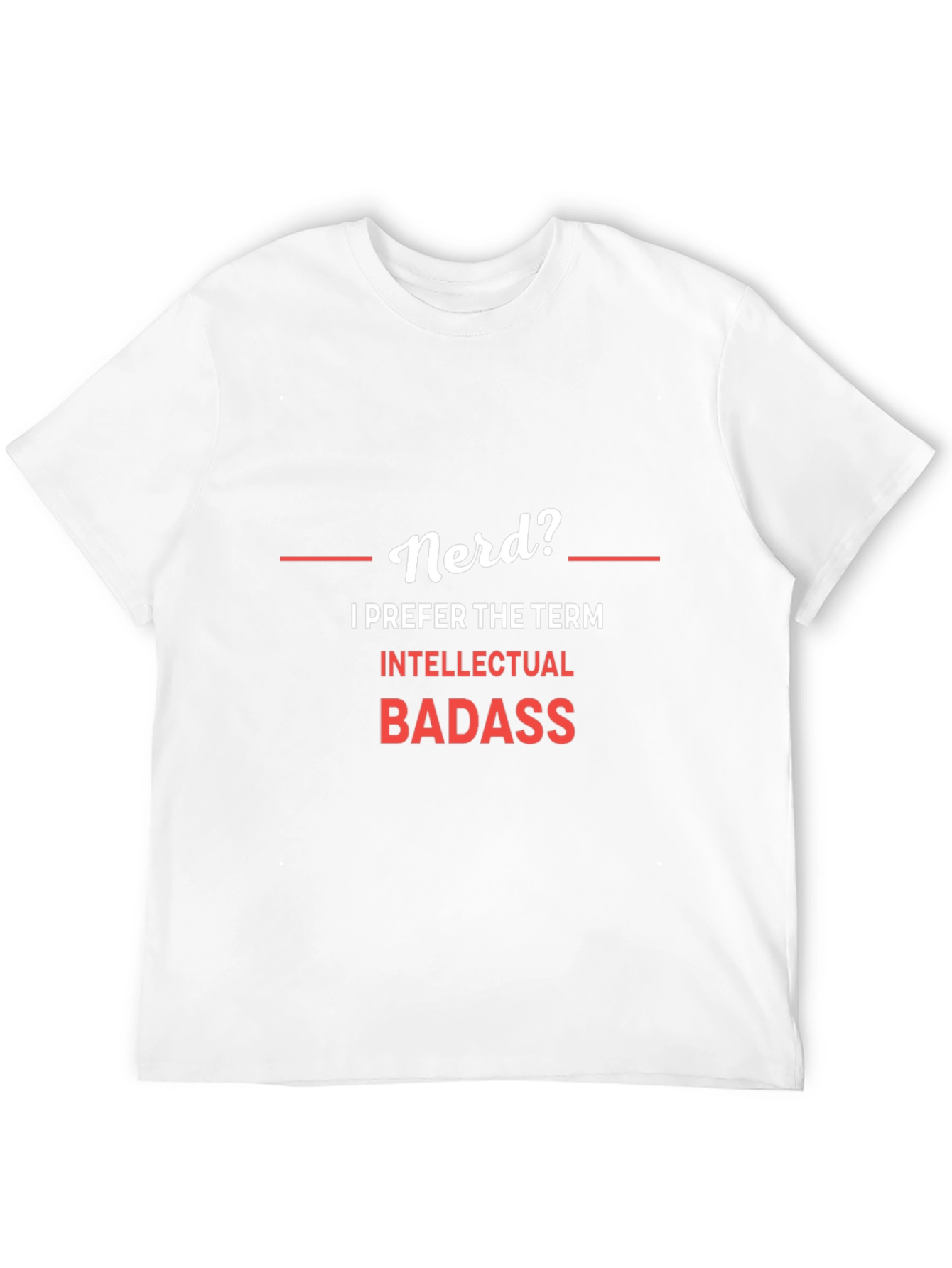 Black Nerd? Intellectual Badass Graphic T-Shirt view 12