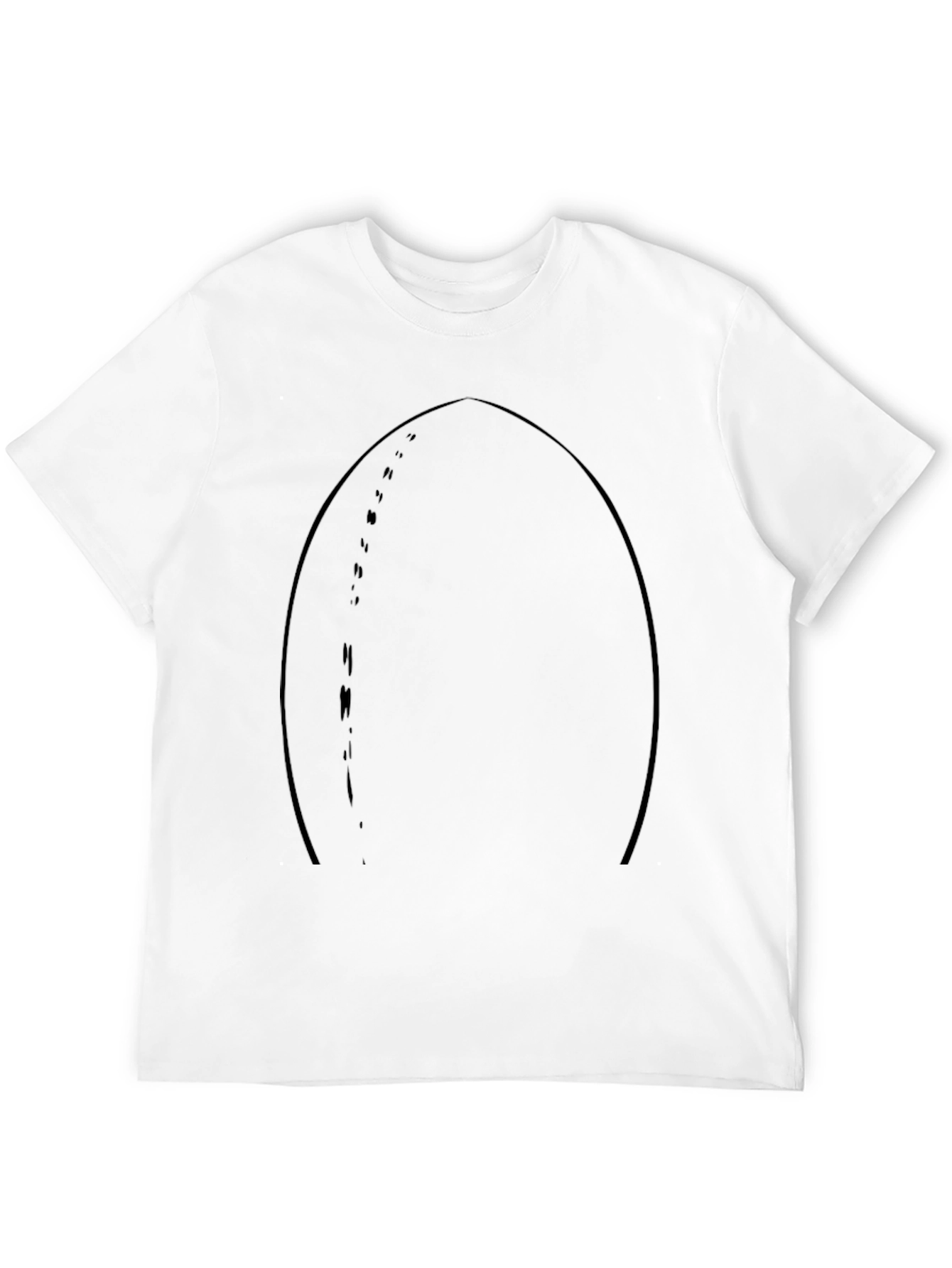 Black Men's Black Graphic Tee - Modern Style view 12