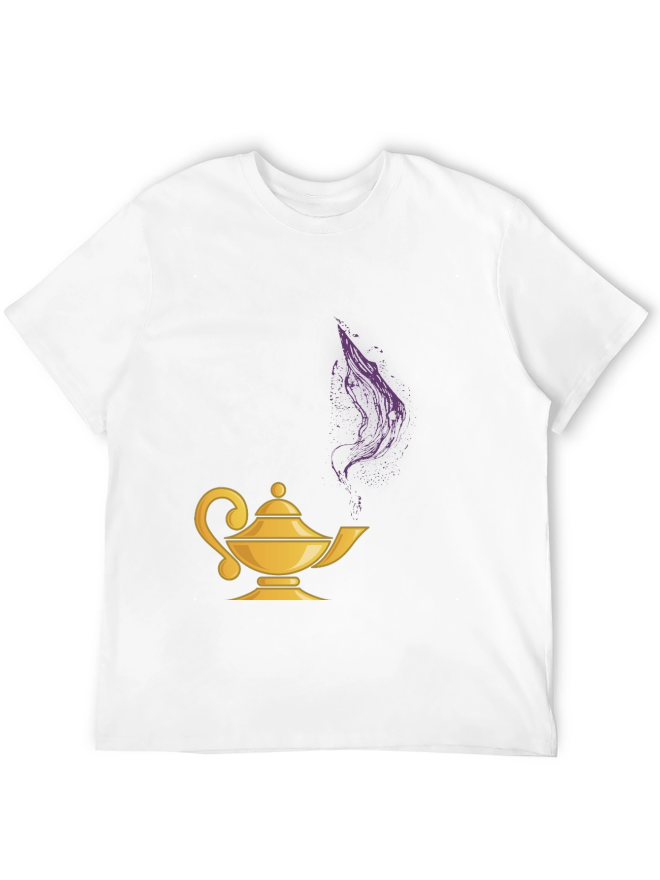 Black Magic Lamp Graphic Tee - Genie Vibes view 12