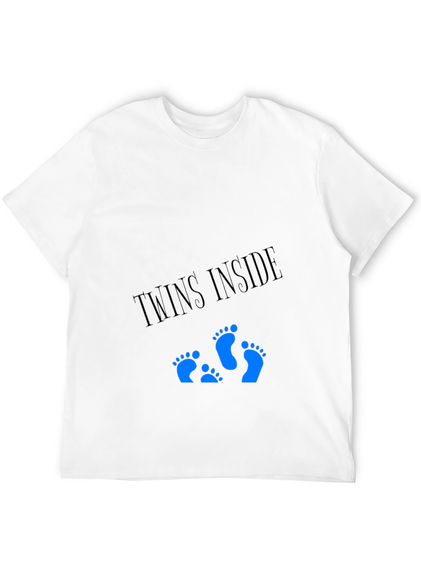 Black Twins Inside T-Shirt - Expecting Dad Tee view 12