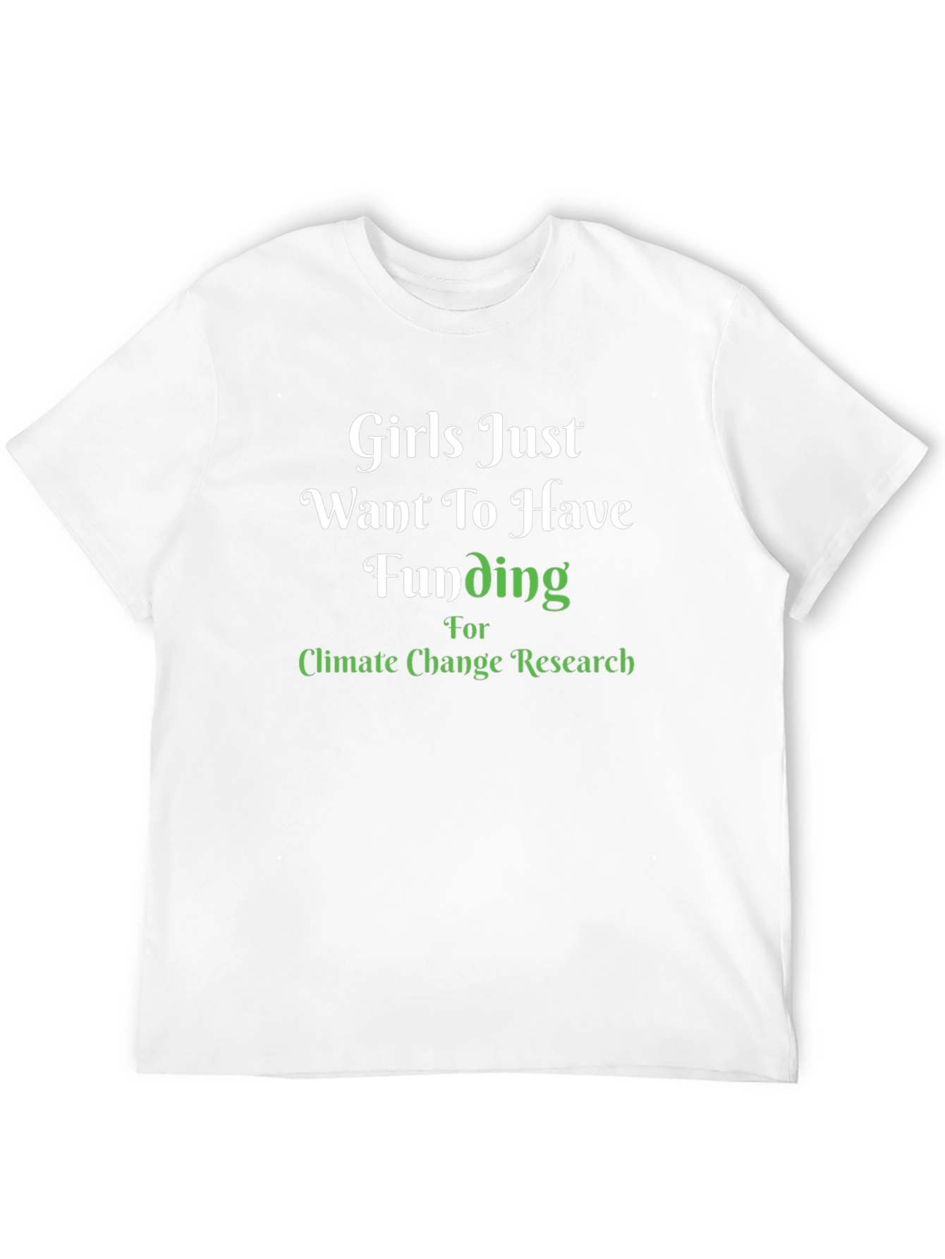 Black Girls Just Want Funding Climate Change Research Tee view 12
