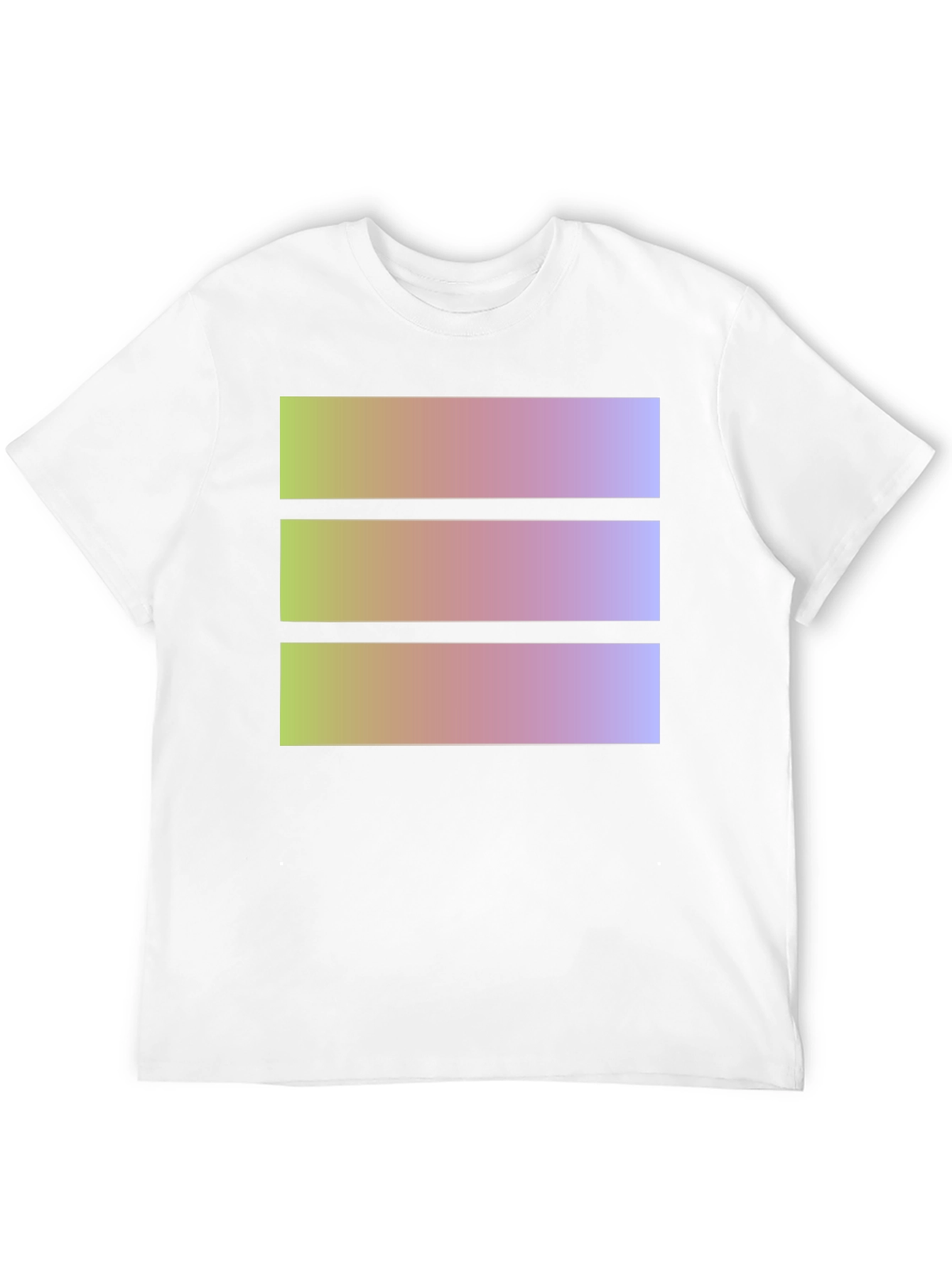 Black Geometric Gradient T-Shirt - Casual Style view 12