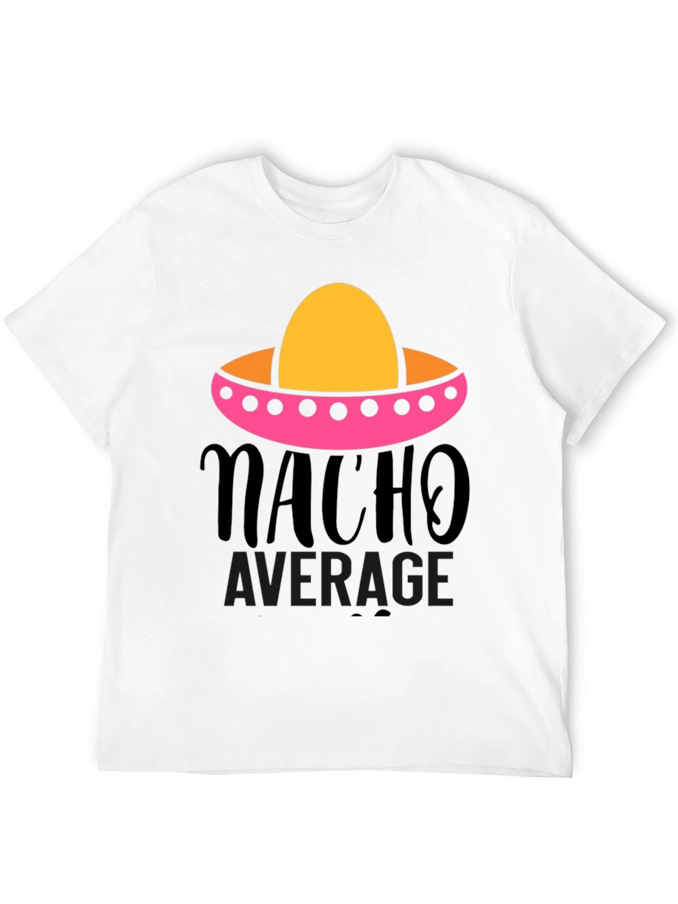 Black Nacho Average Graphic Tee - Funny Fiesta Shirt view 12