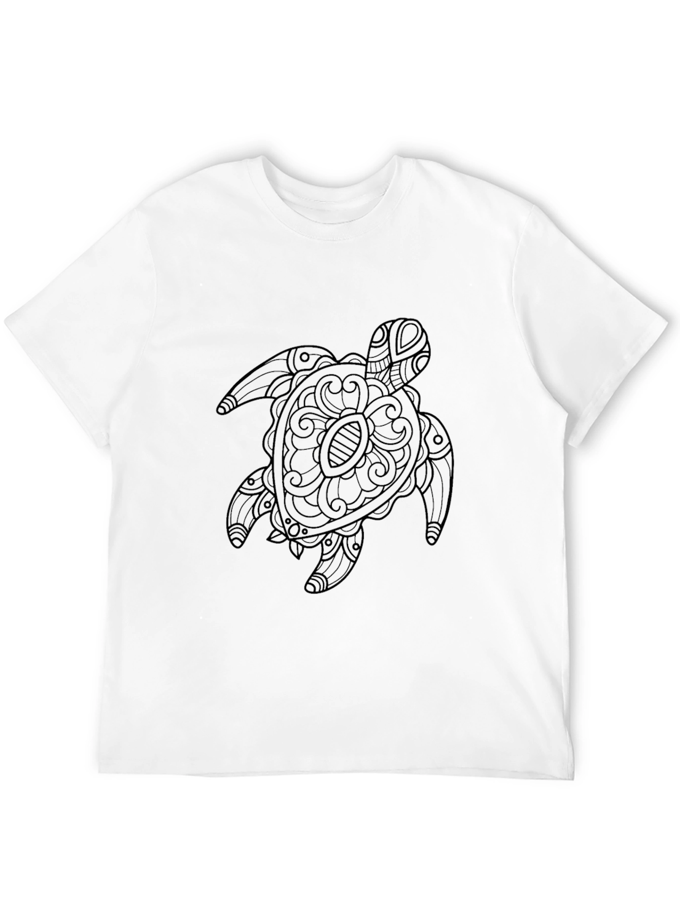 Black Black Turtle Graphic Tee - Relaxed Fit view 12